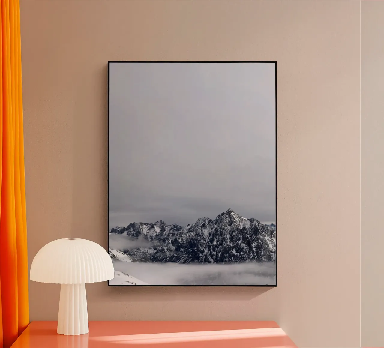 Mountain acryl van SteffisNatursicht