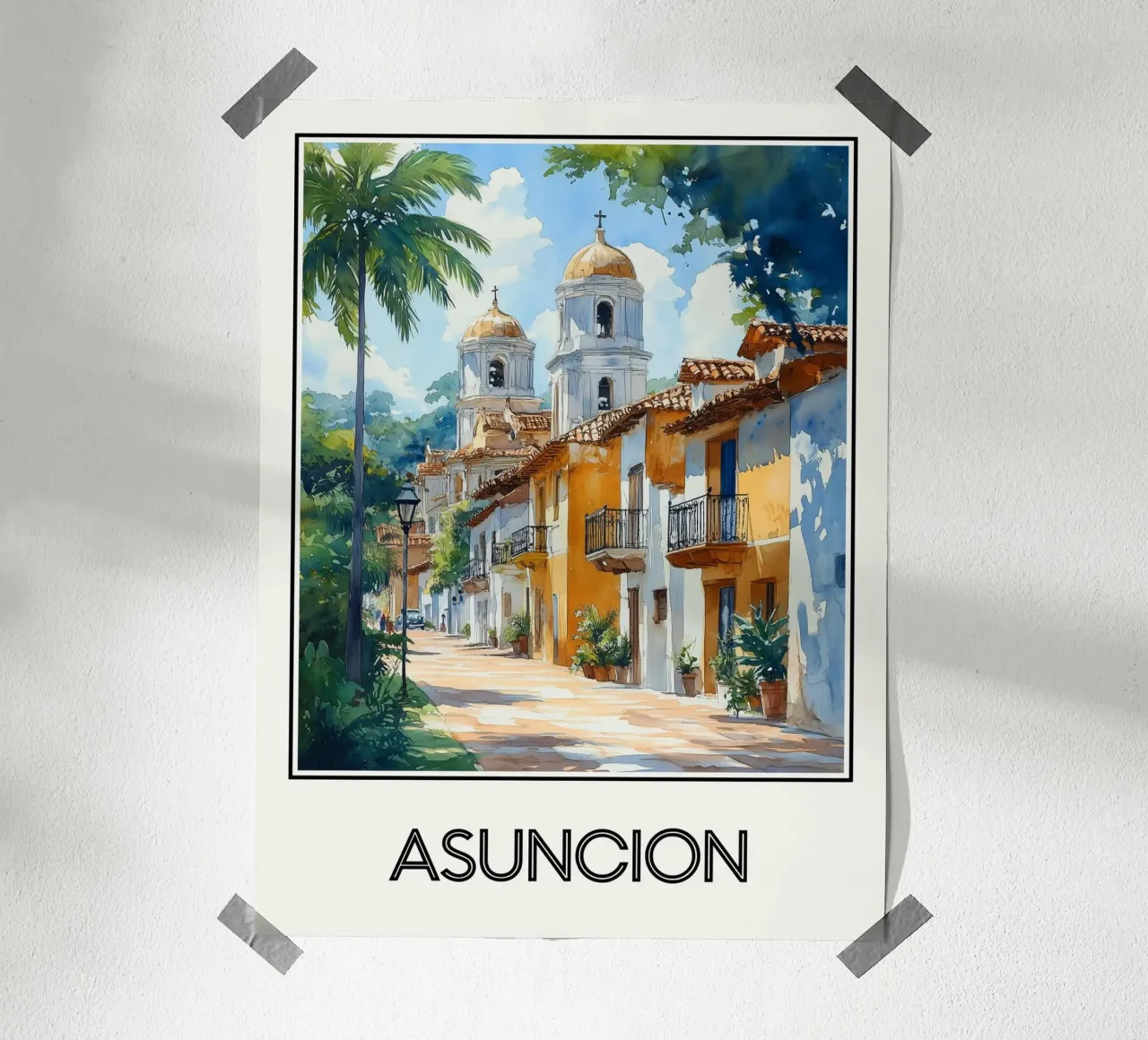 Asuncion poster da Frame the World