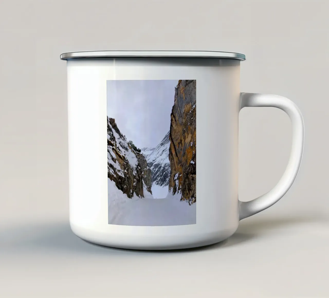 Mountains tazza in smalto da SteffisNatursicht
