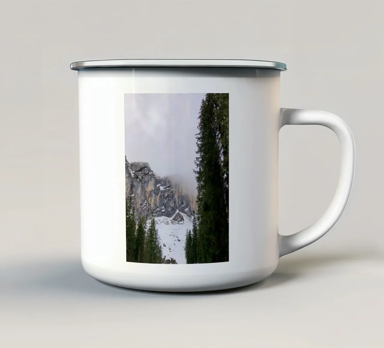 Mountains tazza in smalto da SteffisNatursicht