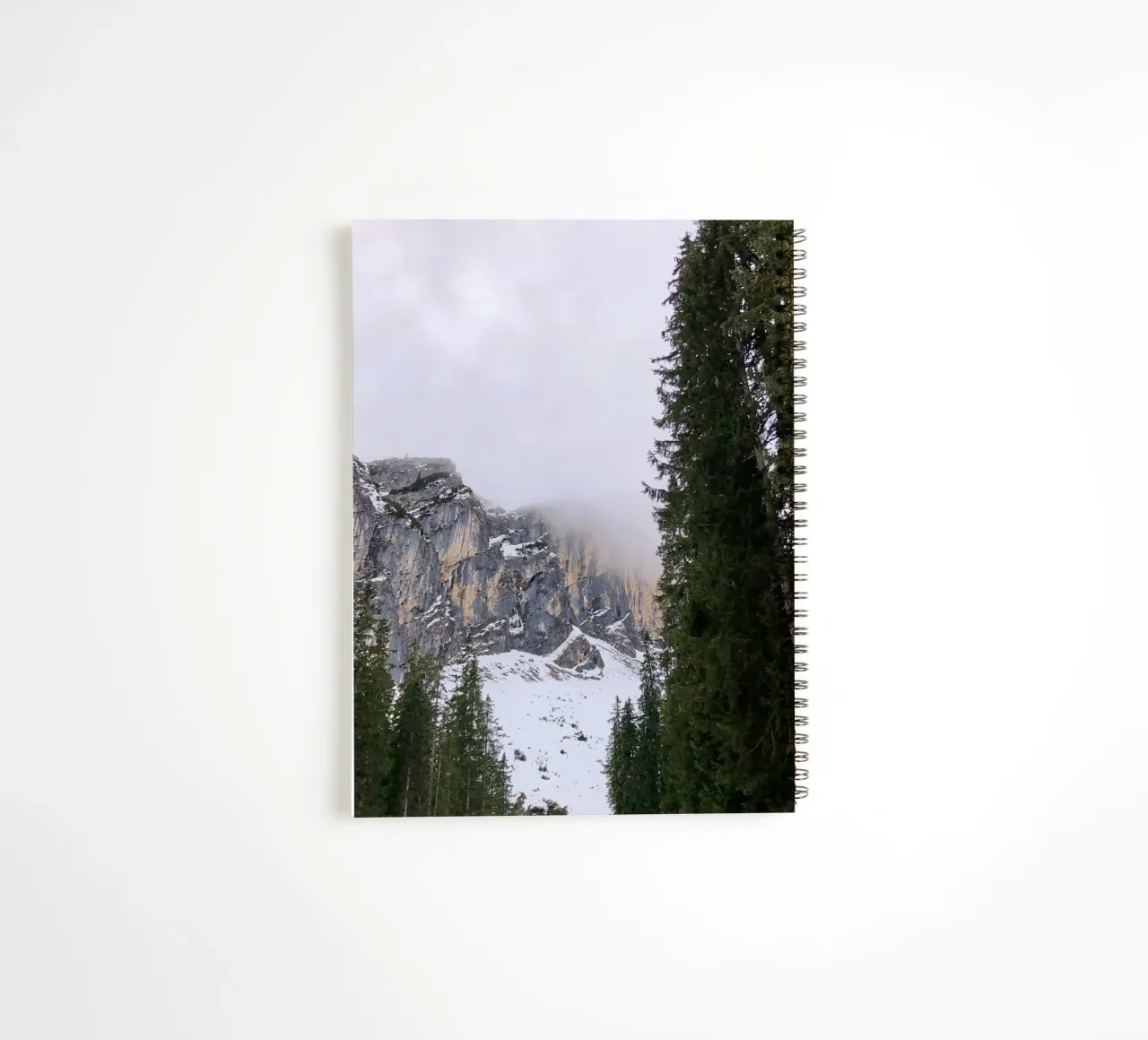 Mountains spiral notebook by SteffisNatursicht