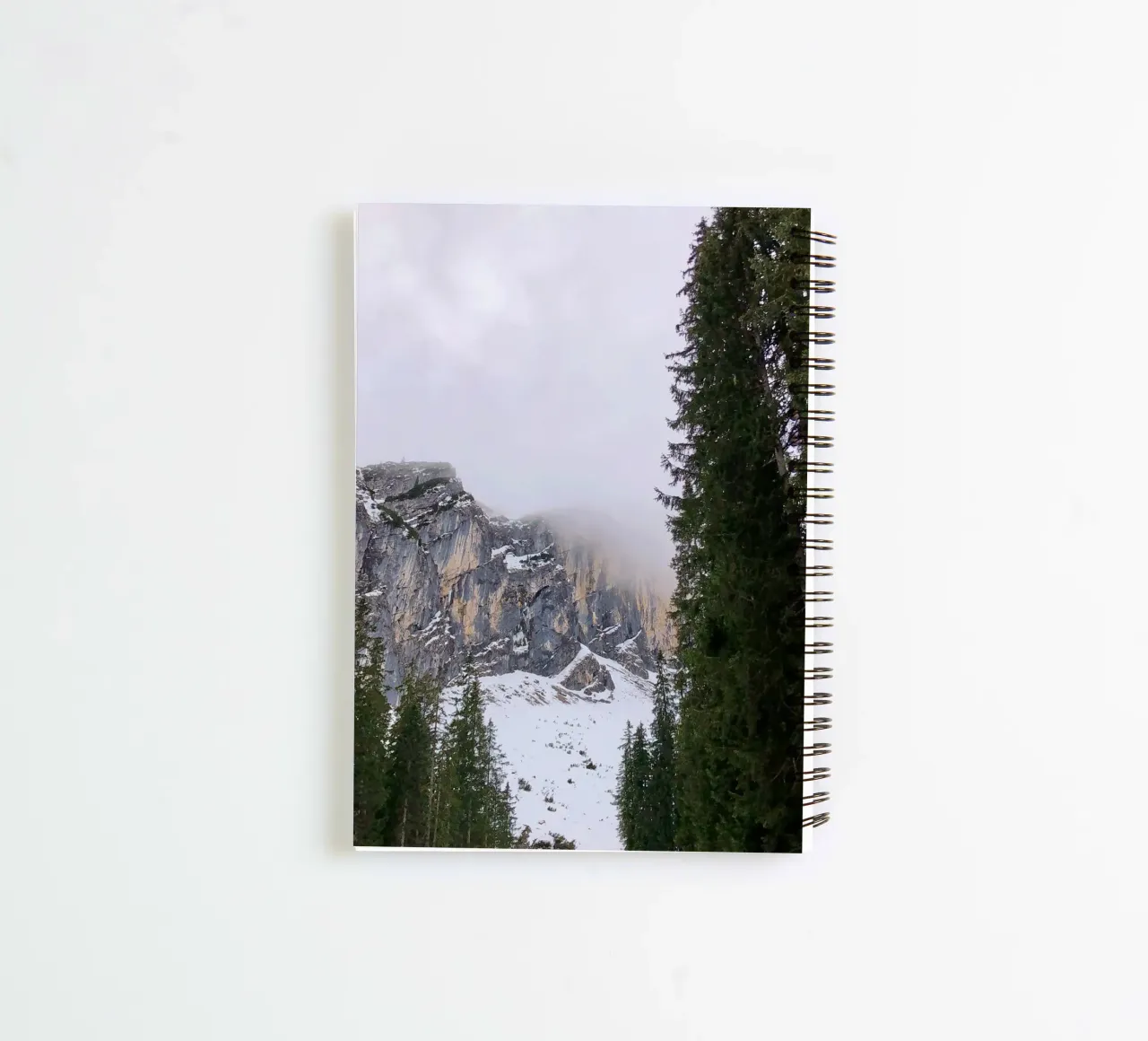 Mountains spiral notebook by SteffisNatursicht