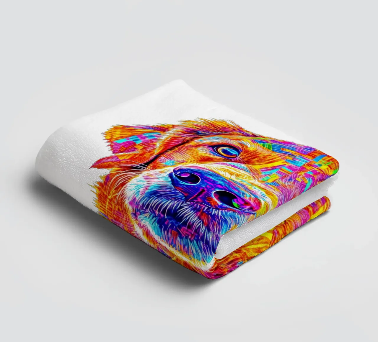 Vibe towel by Art Unleashed