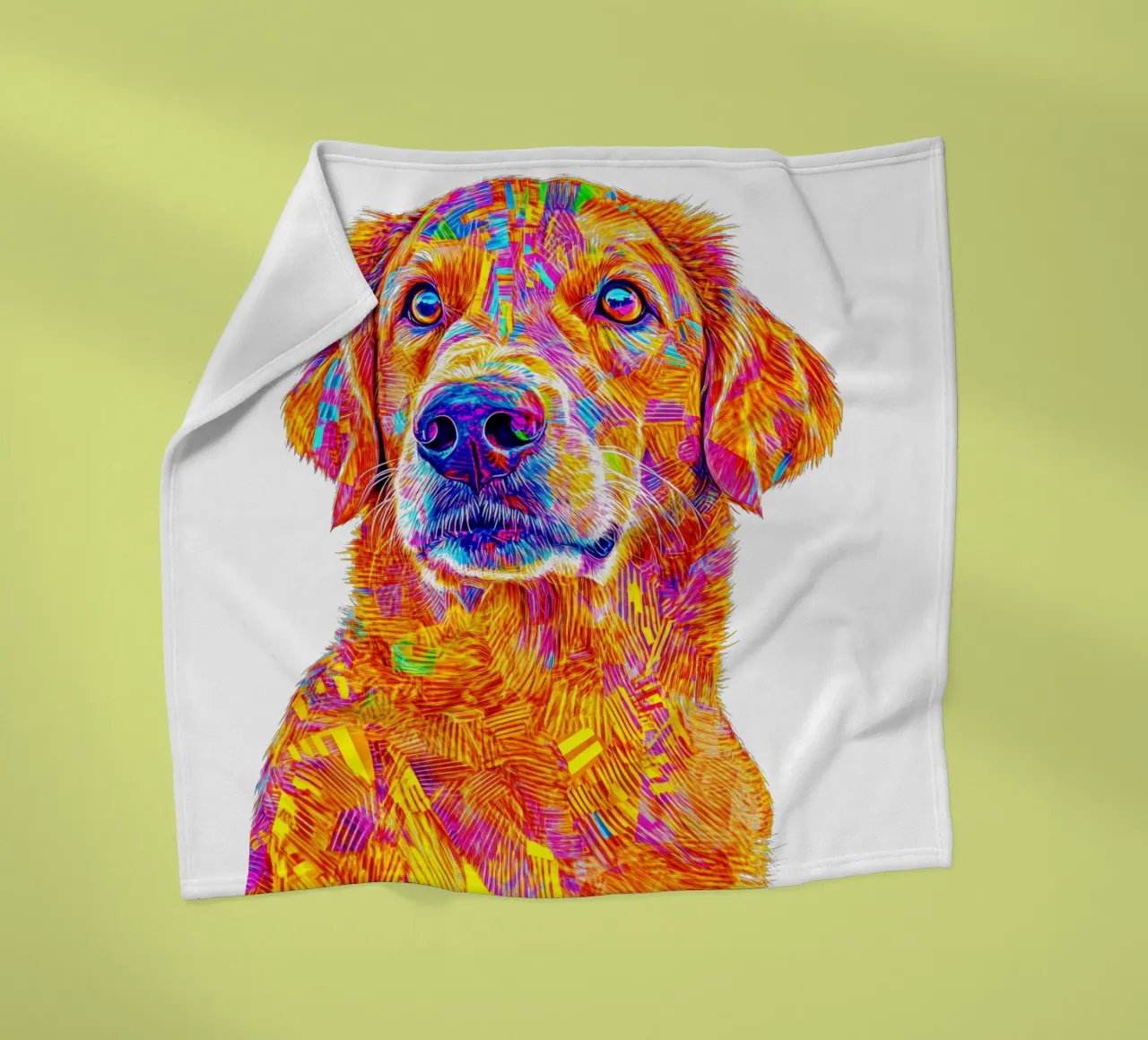 Vibe fleece blanket by Art Unleashed