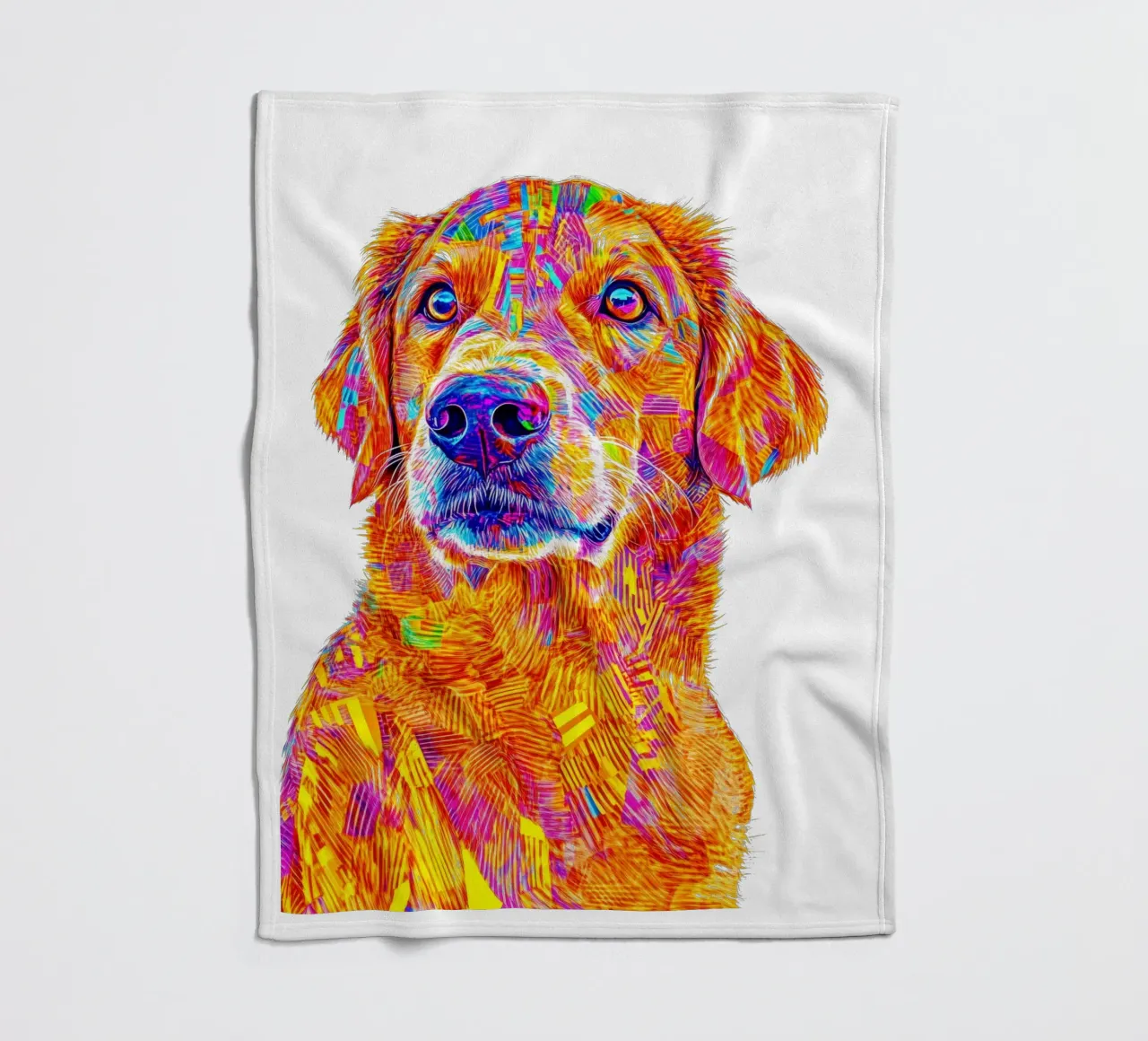 Vibe fleece blanket by Art Unleashed