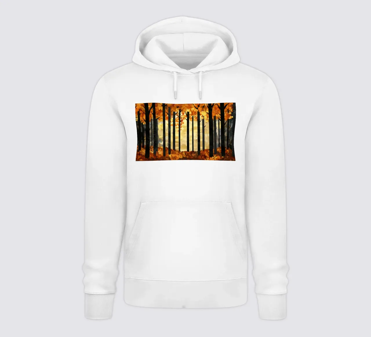 Trees 2 felpa con cappuccio da Art Unleashed