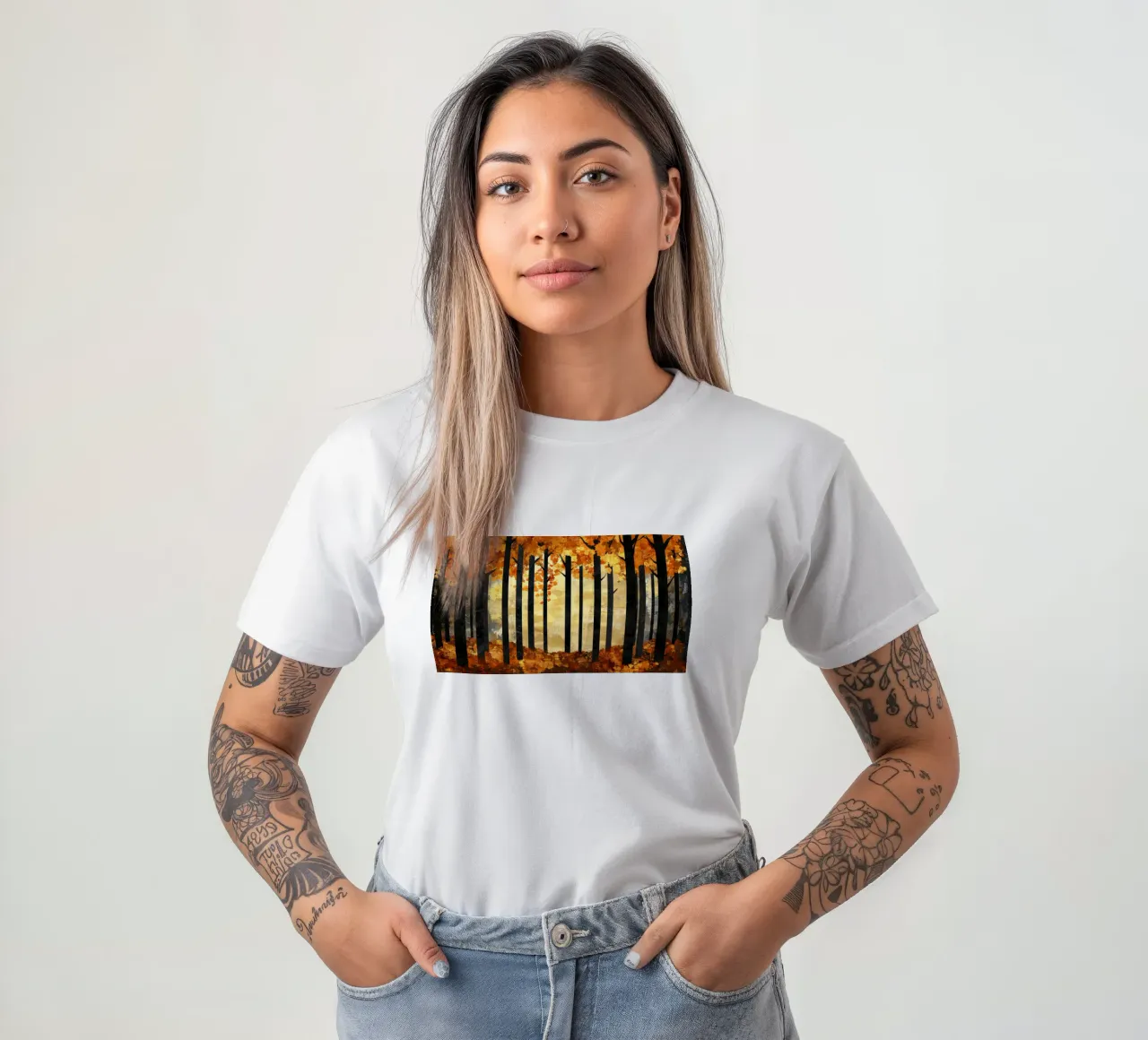Trees 2 t-shirt da Art Unleashed