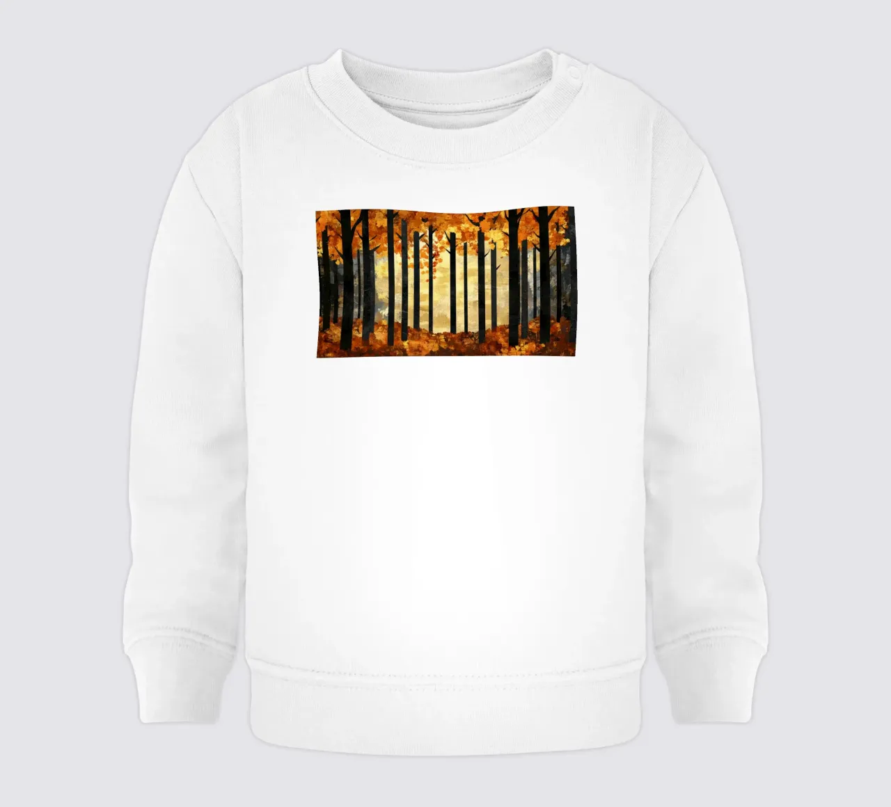 Trees 2 Baby Sweatshirt von Art Unleashed