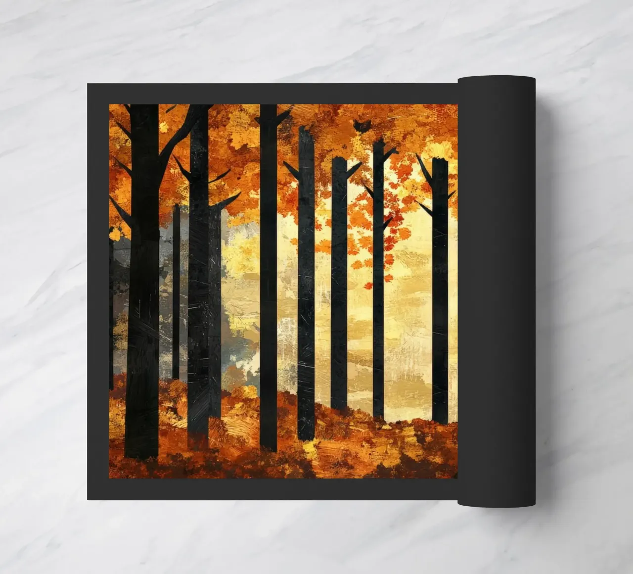 Trees 2 Fußmatte von Art Unleashed
