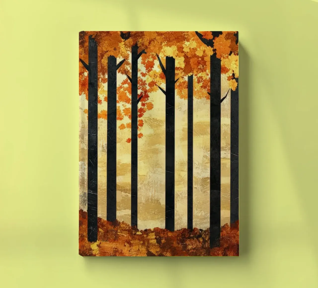 Trees 2 Notizbuch von Art Unleashed