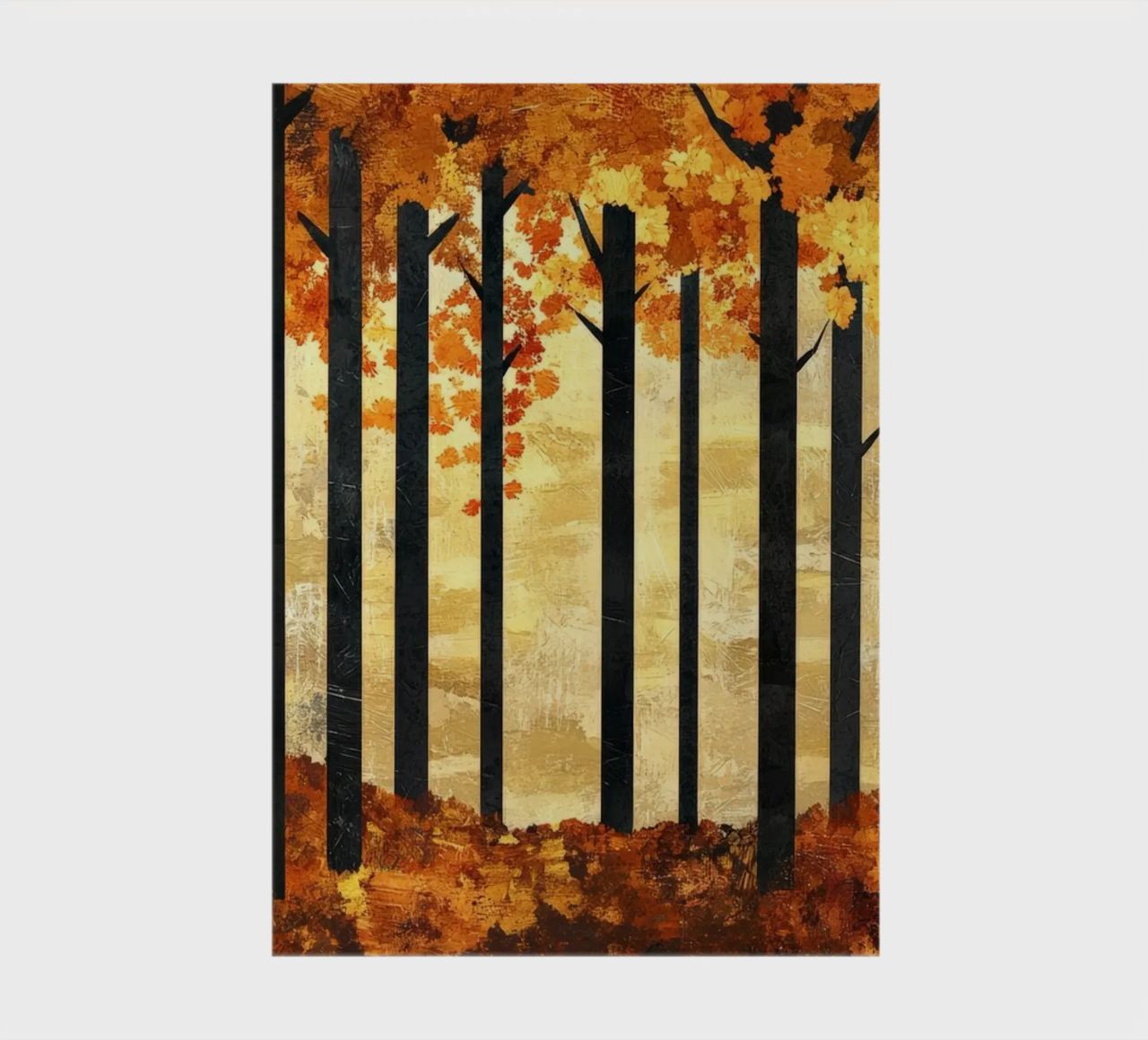 Trees 2 notebook by Art Unleashed
