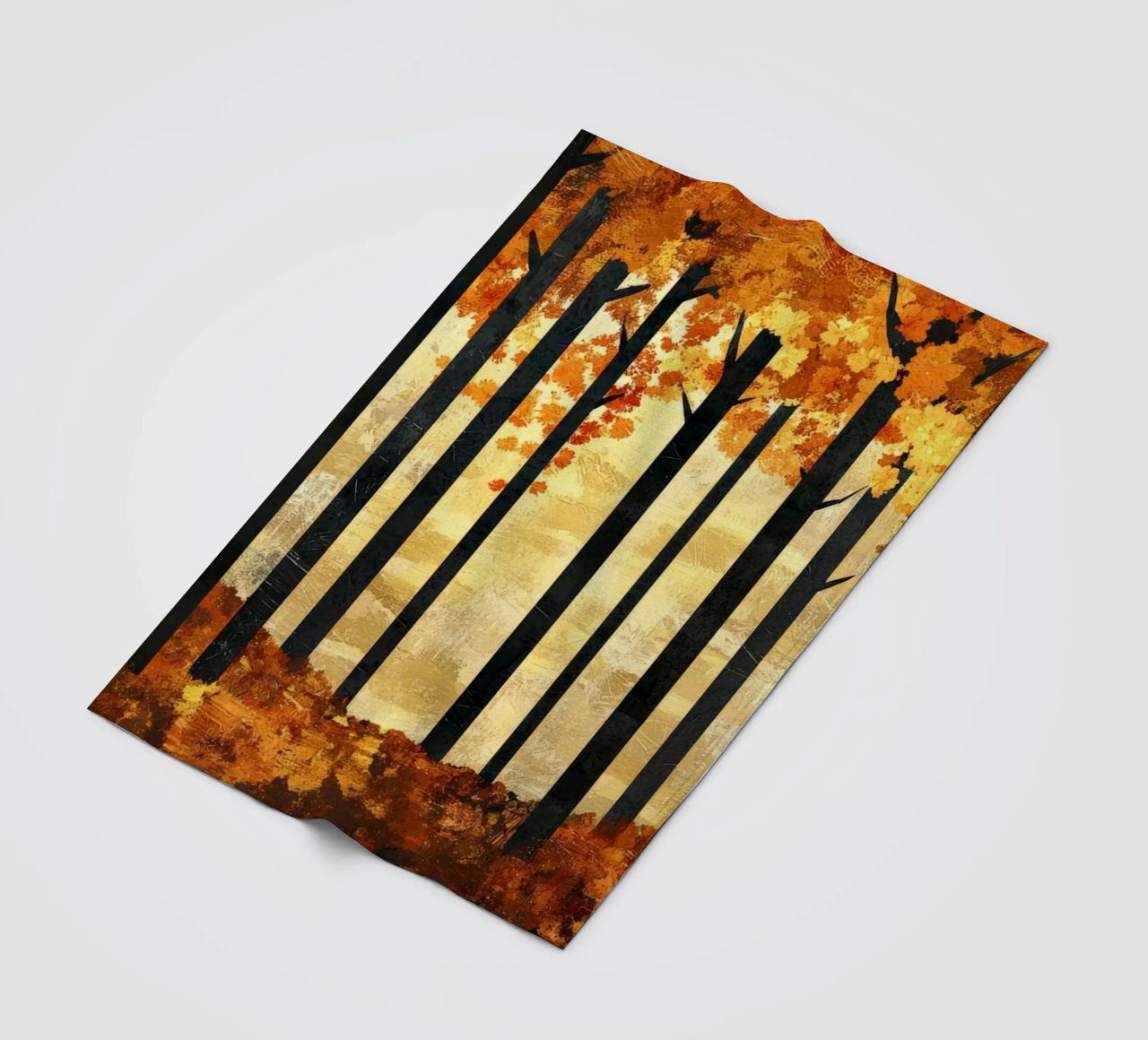 Trees 2 coperta in pile da Art Unleashed
