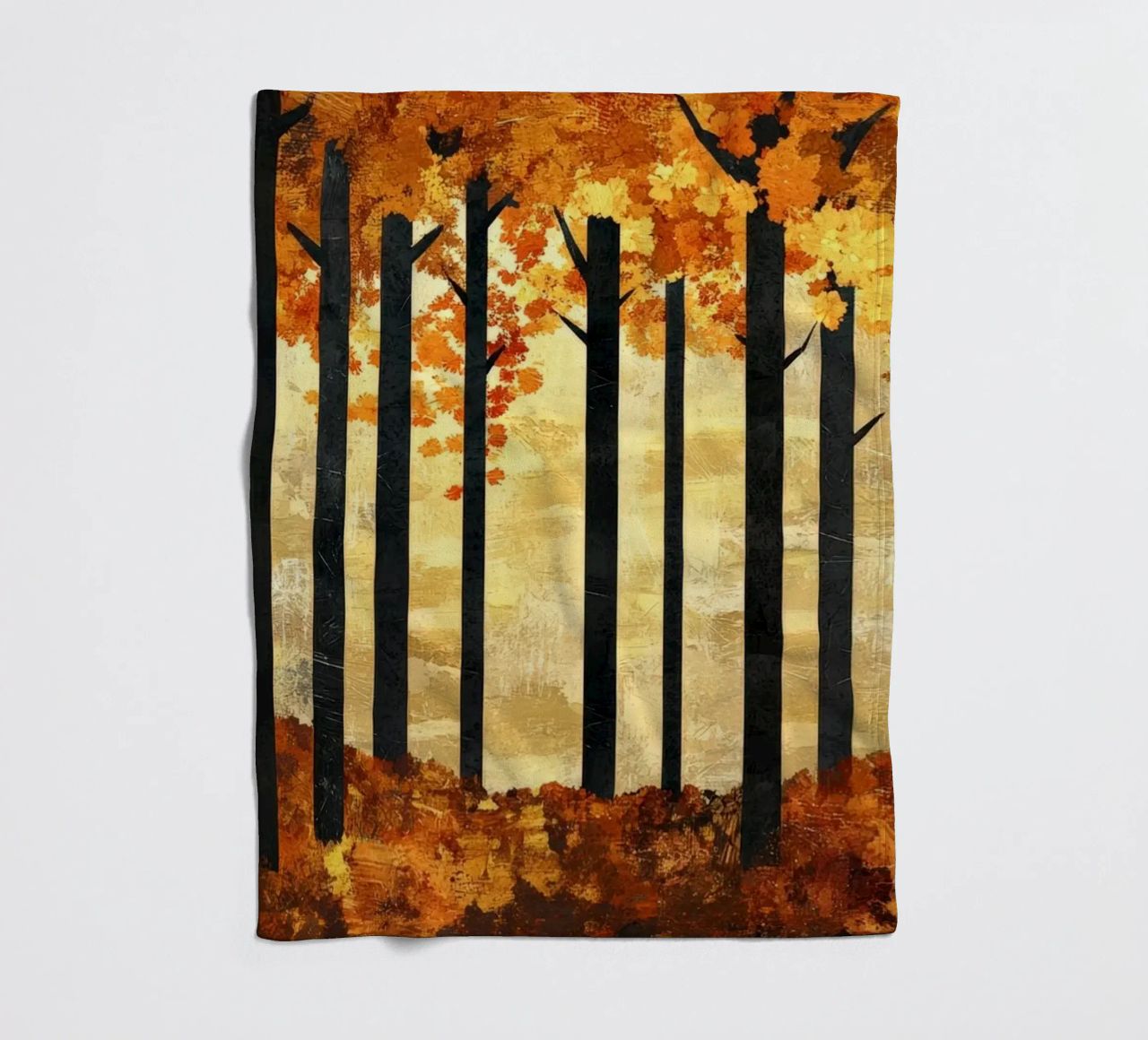Trees 2 coperta in pile da Art Unleashed