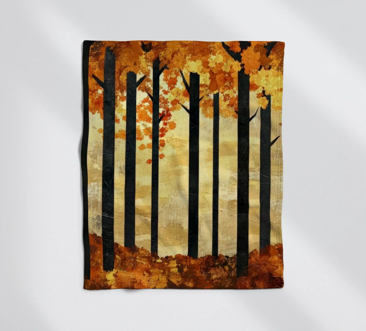 Trees 2 coperta in pile da Art Unleashed