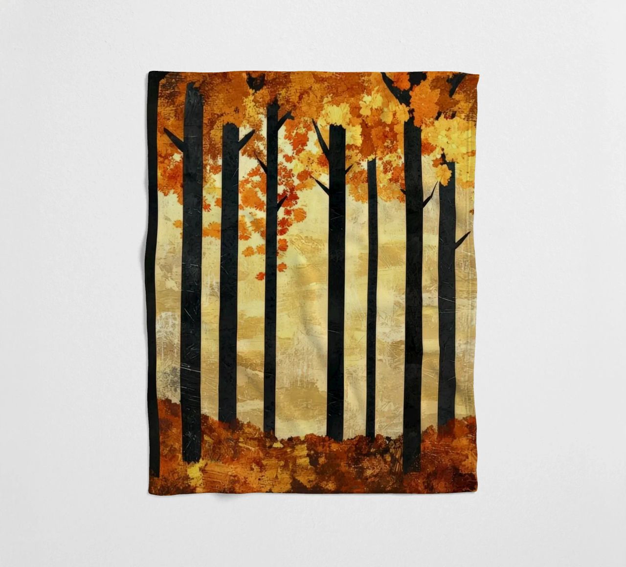Trees 2 coperta in pile da Art Unleashed
