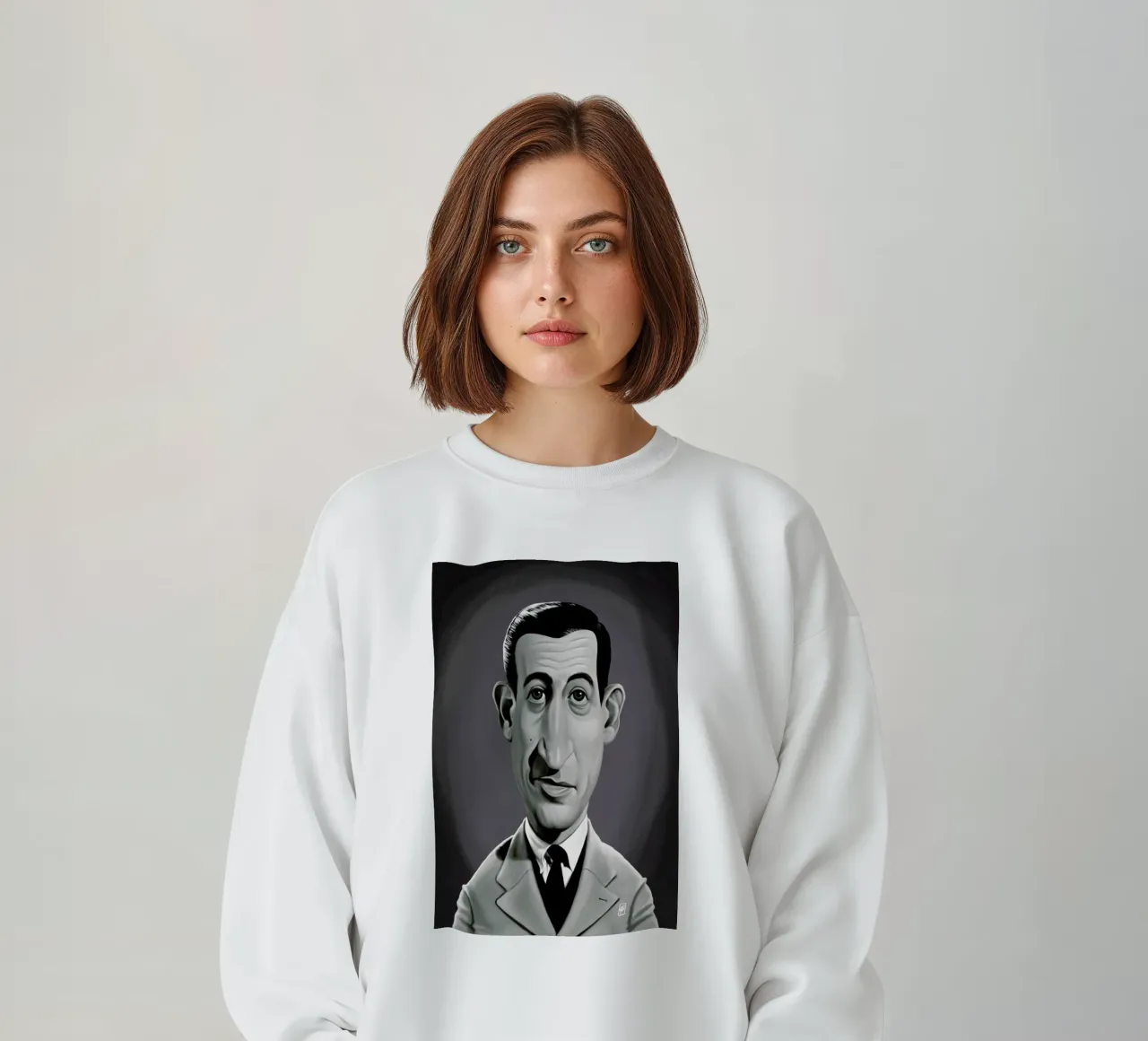 J.D. Salinger felpa da Rob Art | Illustration