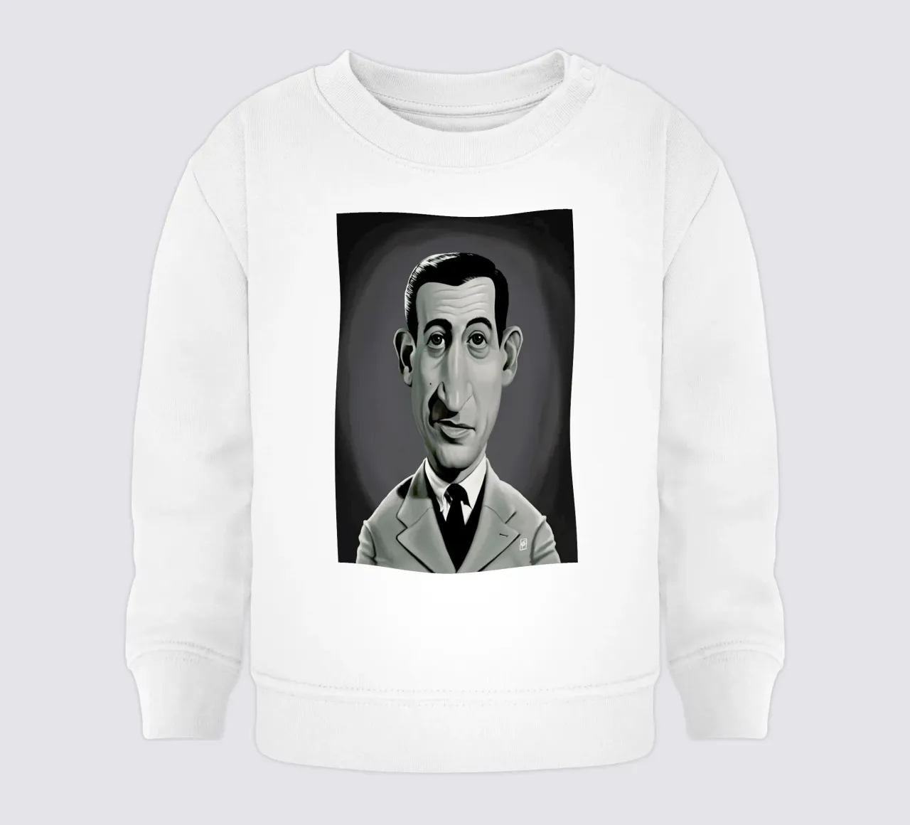 J.D. Salinger felpa neonato da Rob Art | Illustration