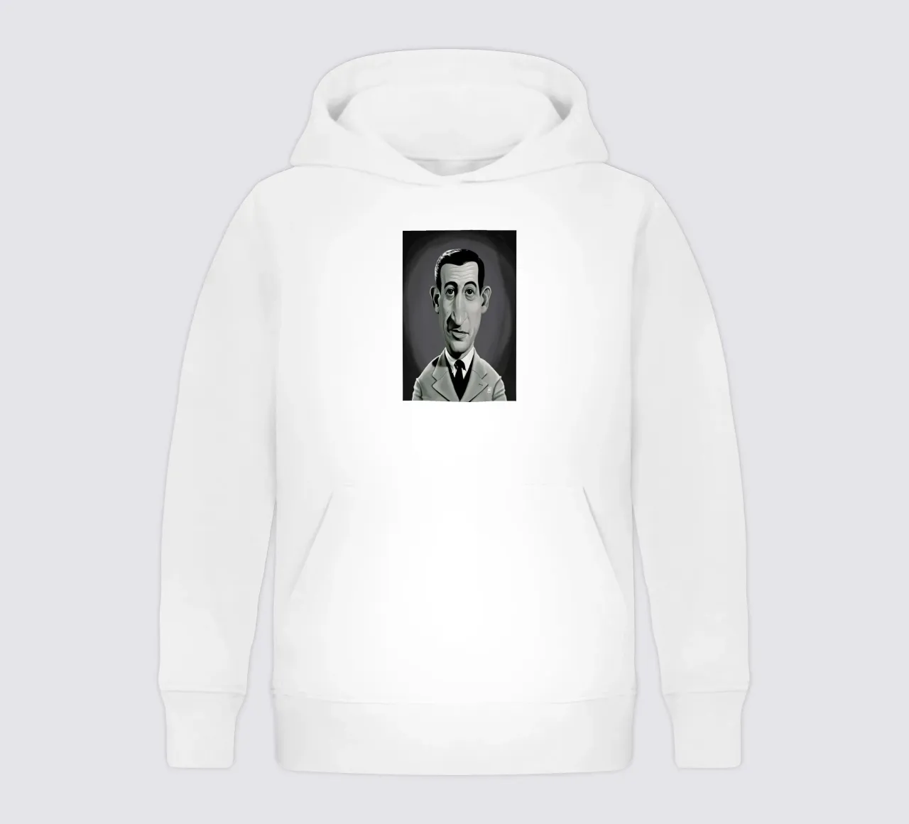 J.D. Salinger felpa bambino con cappuccio da Rob Art | Illustration
