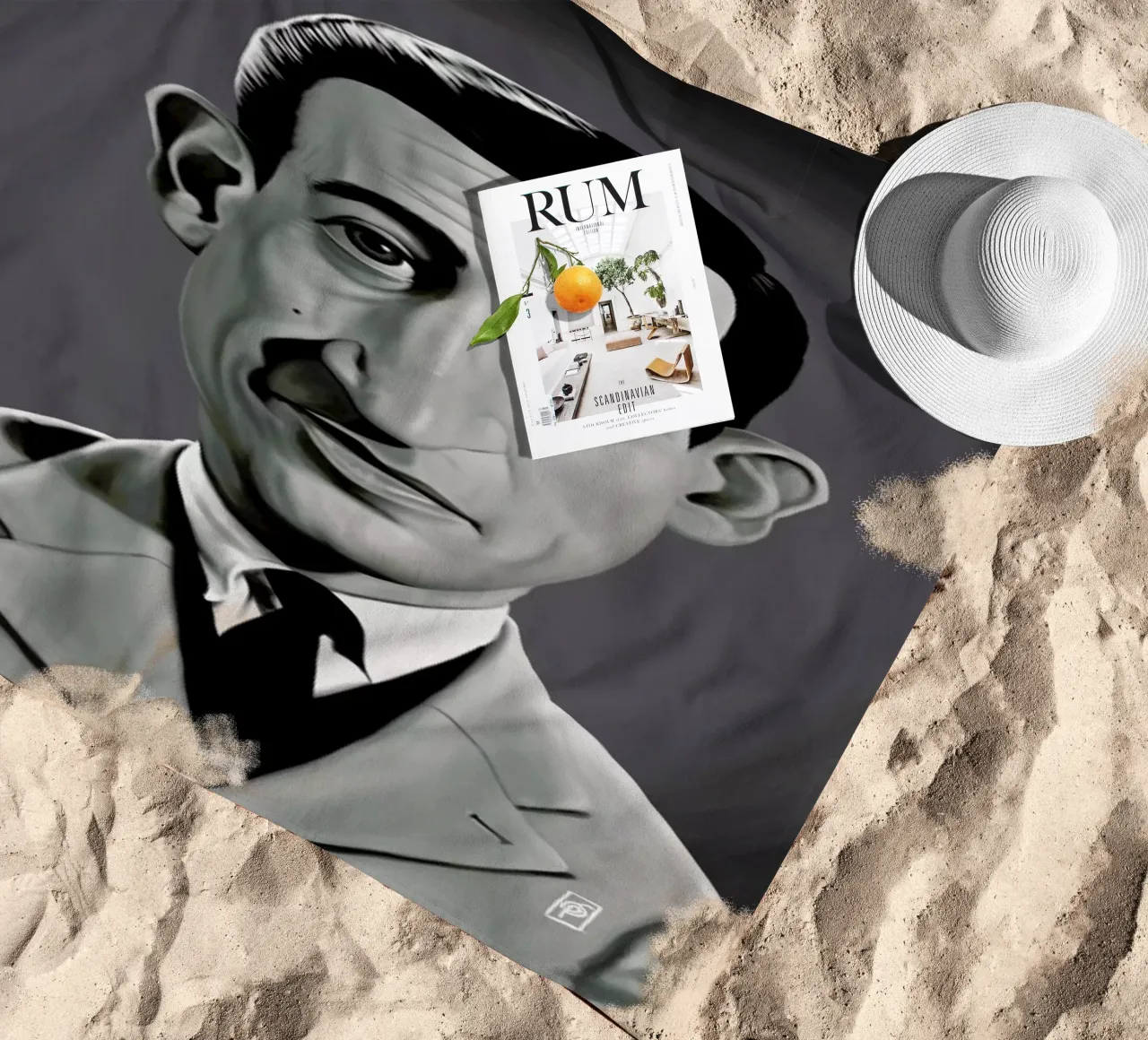 J.D. Salinger telo mare da Rob Art | Illustration