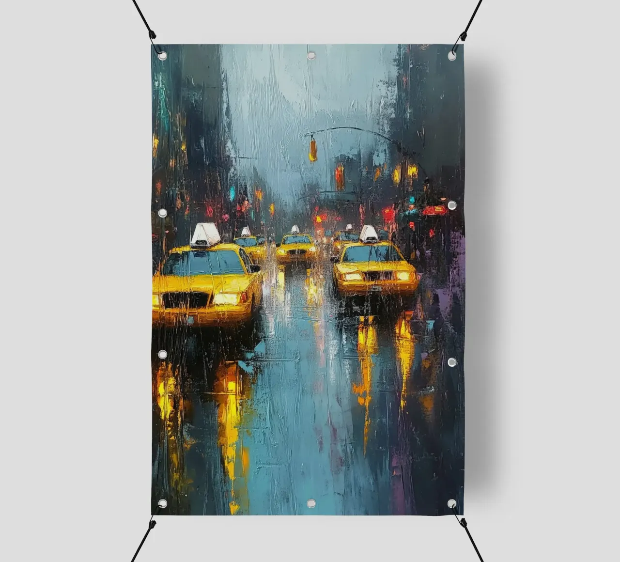 NYC telo in pvc da Art Unleashed