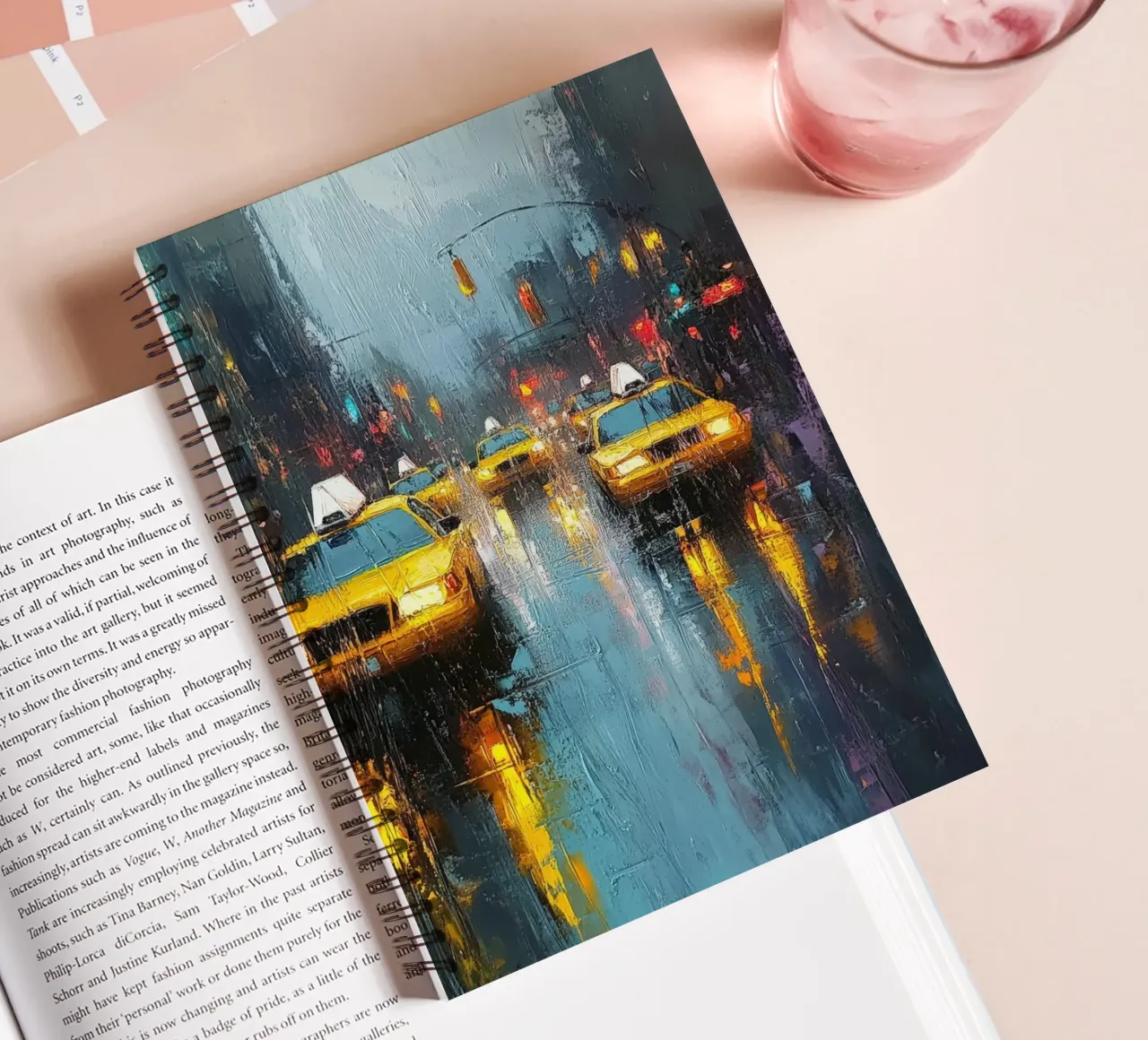 NYC cuaderno de espiral de Art Unleashed