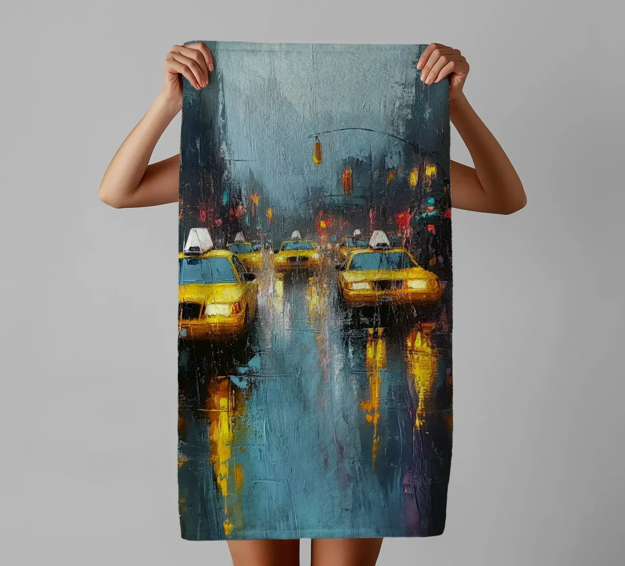 NYC asciugamano da bagno da Art Unleashed