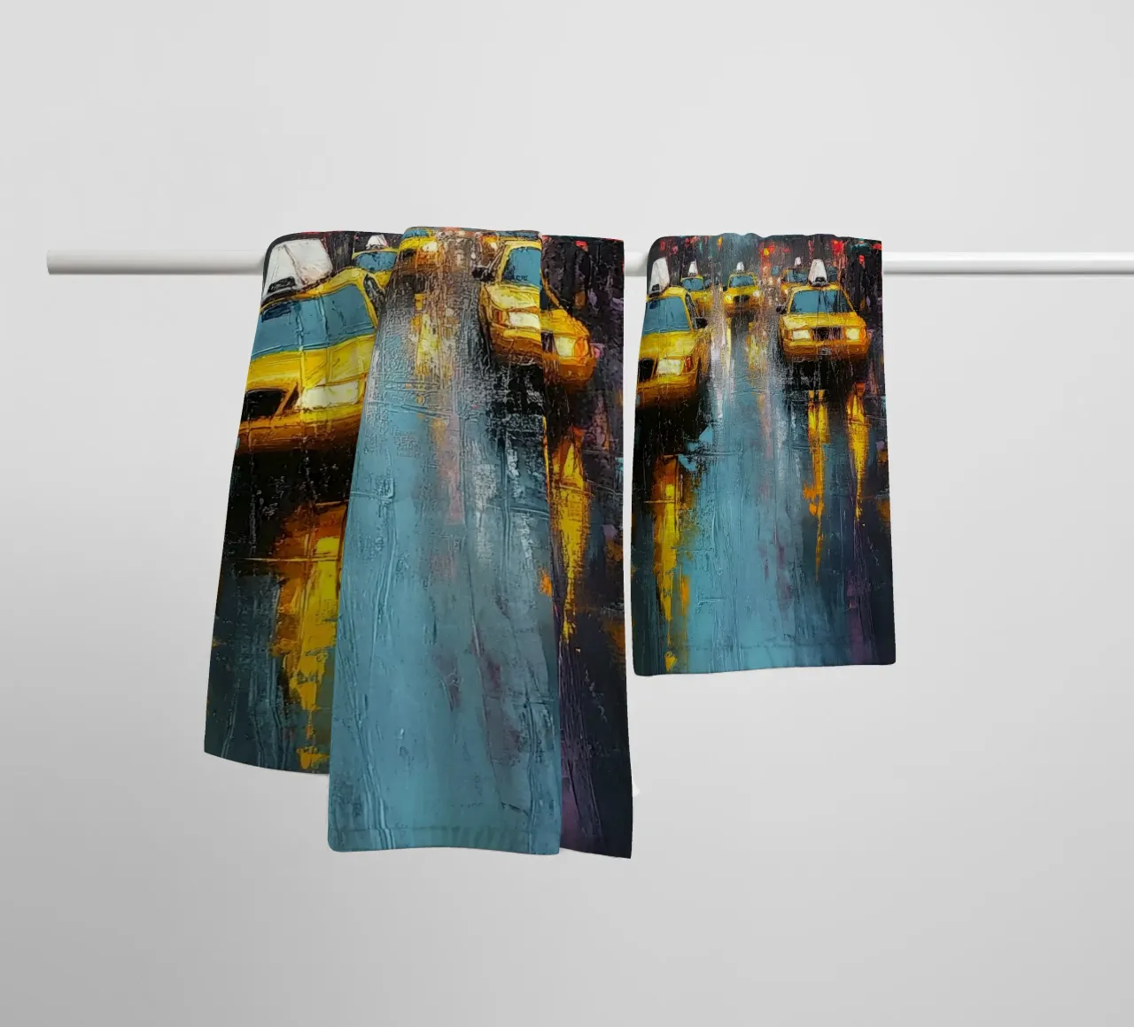 NYC asciugamano da bagno da Art Unleashed