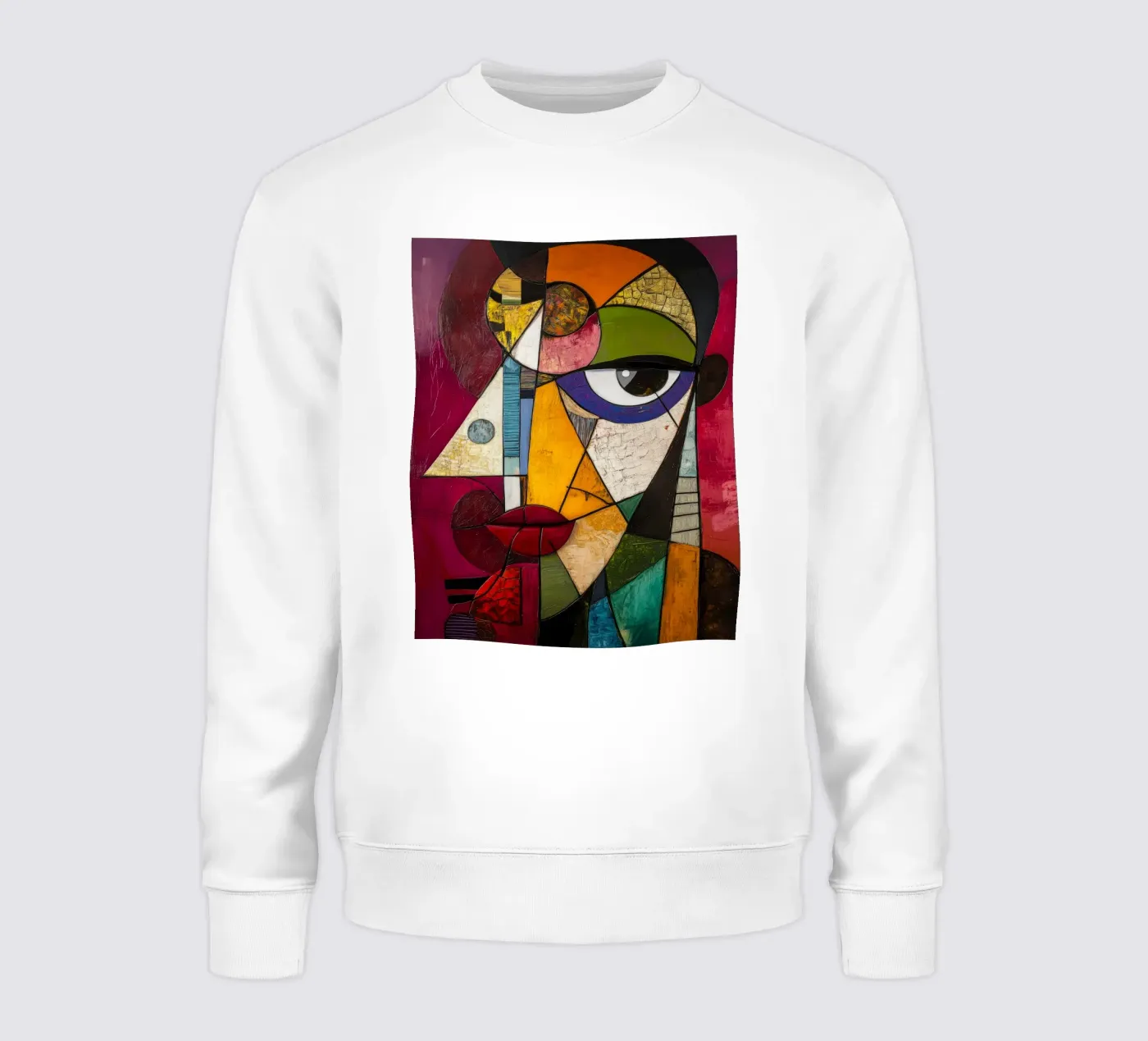 Fragmented felpa da Art Unleashed