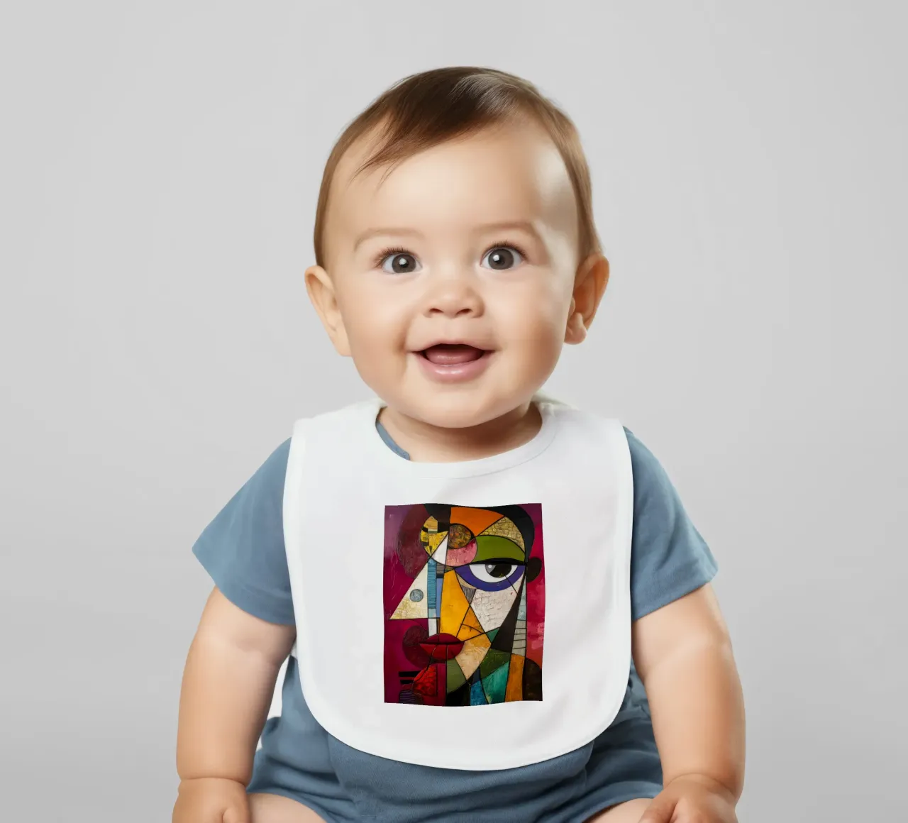 Fragmented bavaglino da Art Unleashed