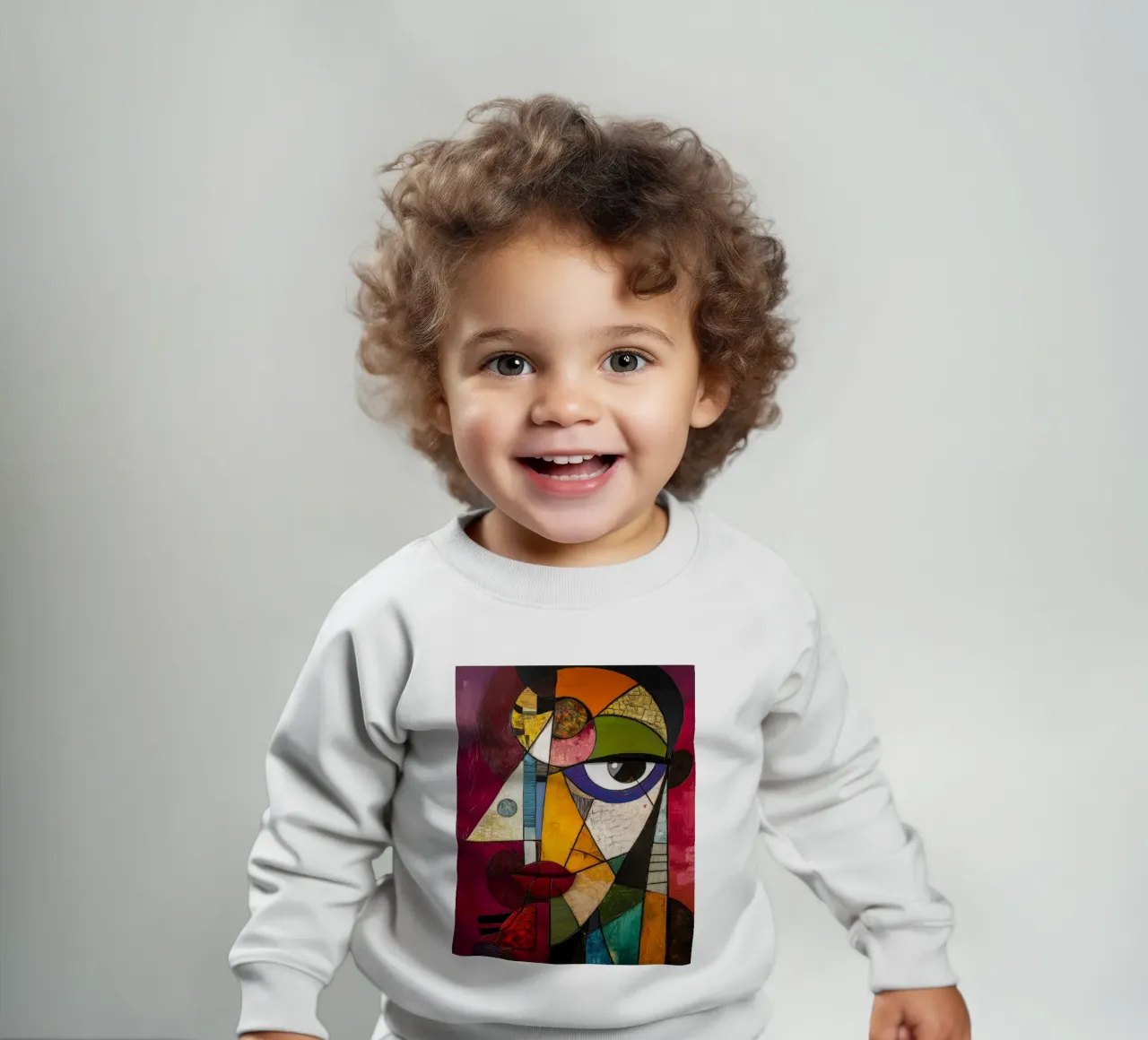 Fragmented felpa neonato da Art Unleashed