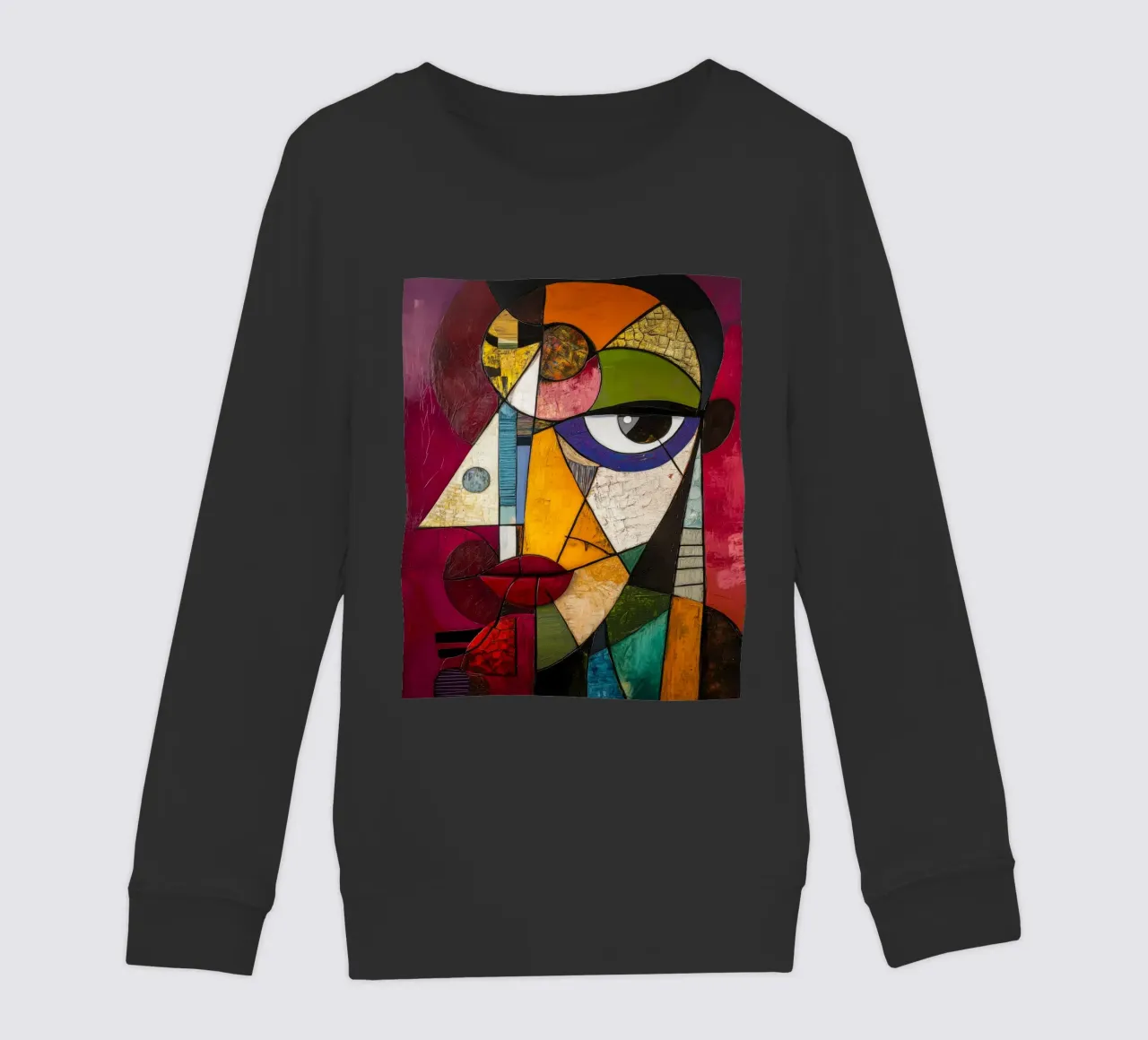 Fragmented felpa bambino da Art Unleashed