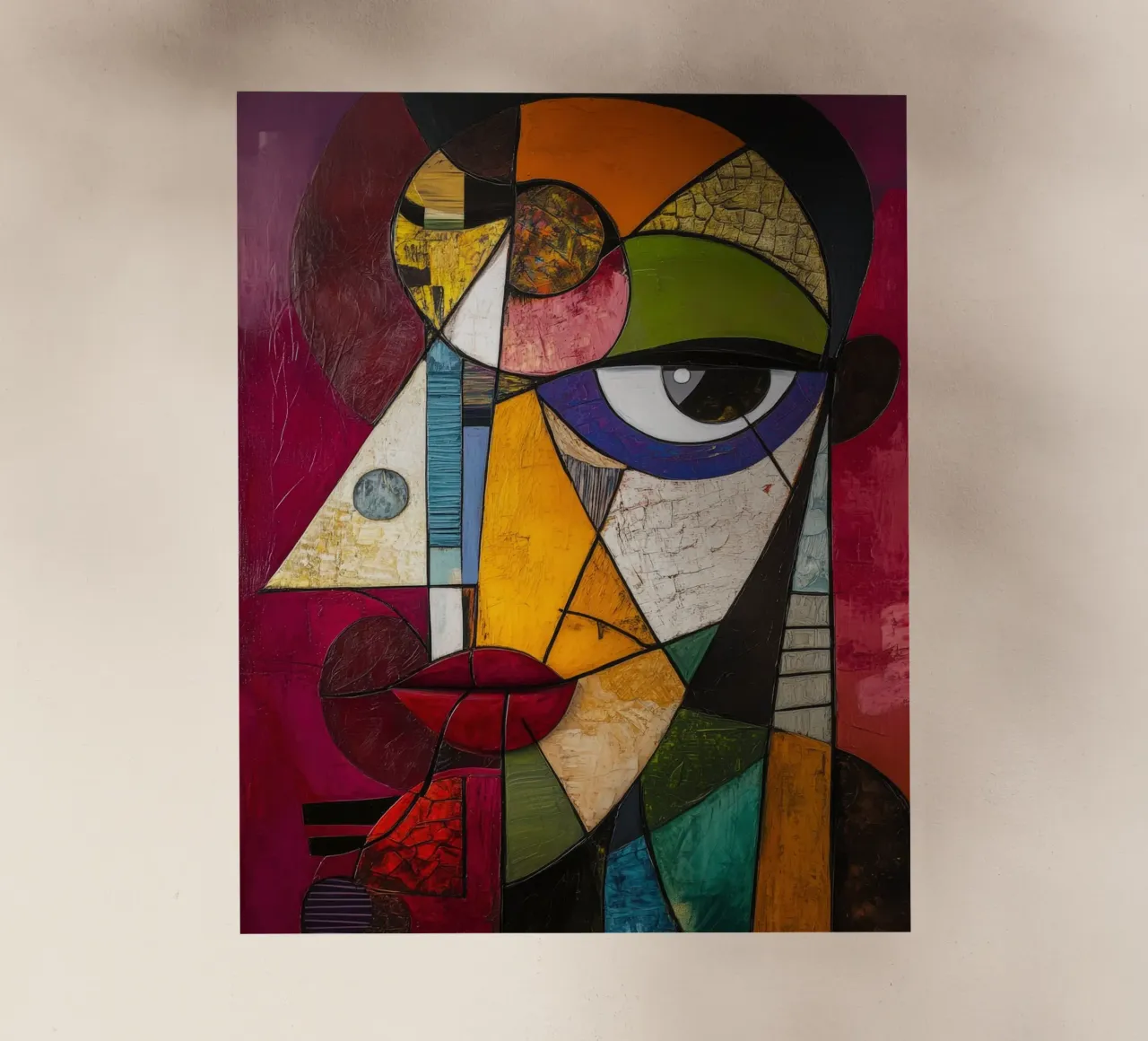 Fragmented pellicola backlit da Art Unleashed