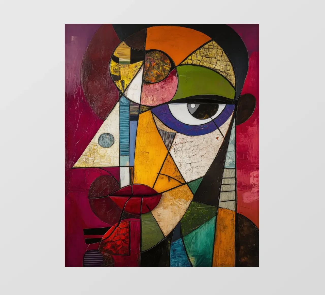 Fragmented pellicola backlit da Art Unleashed