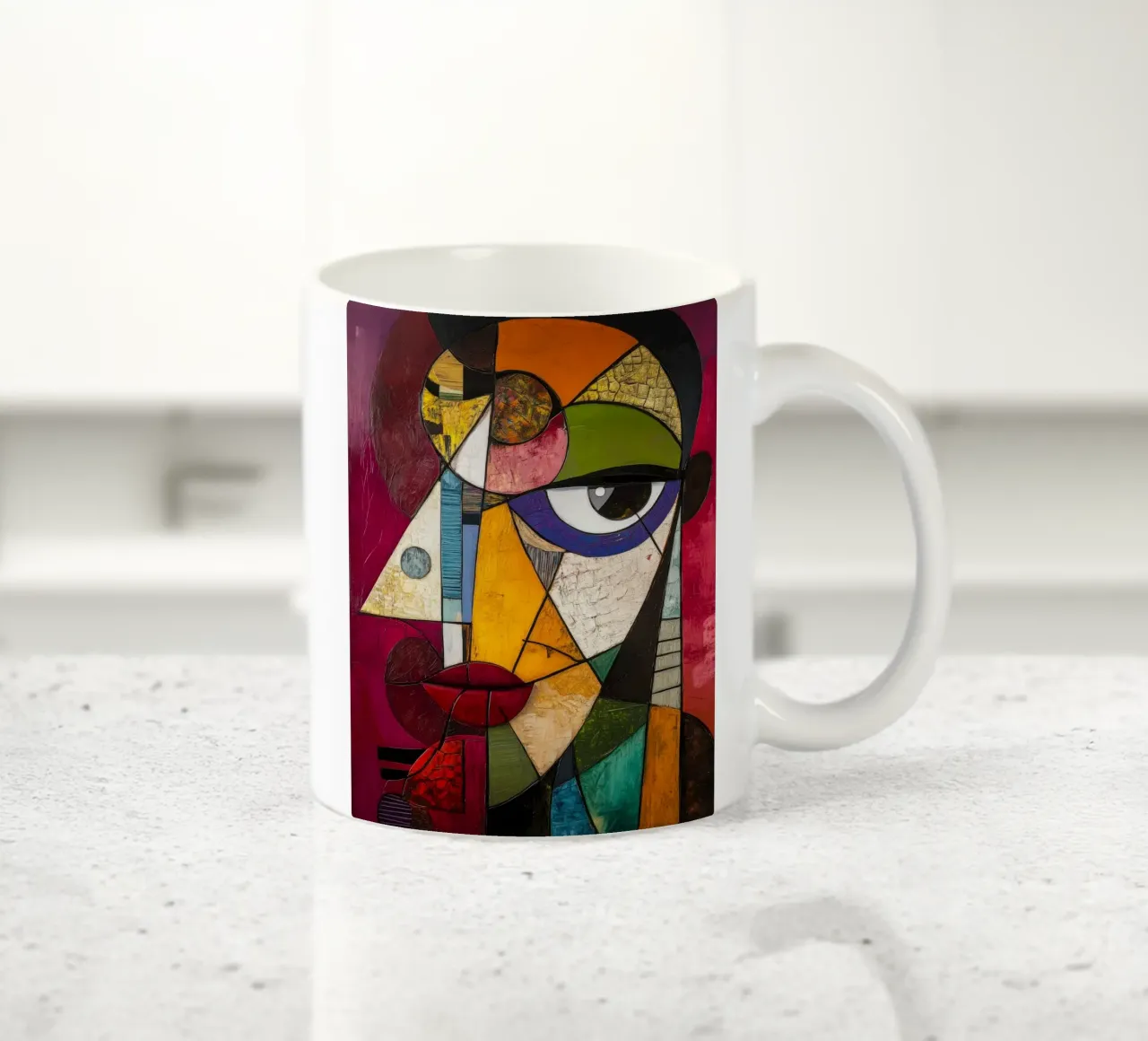 Fragmented tazza in ceramica da Art Unleashed