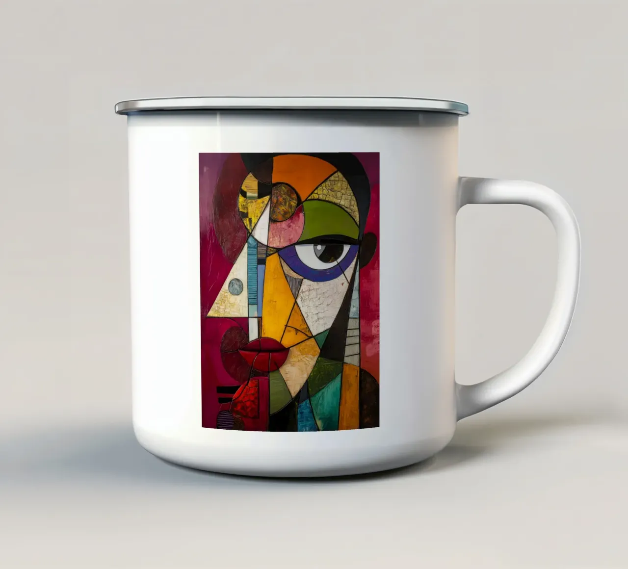 Fragmented tazza in smalto da Art Unleashed
