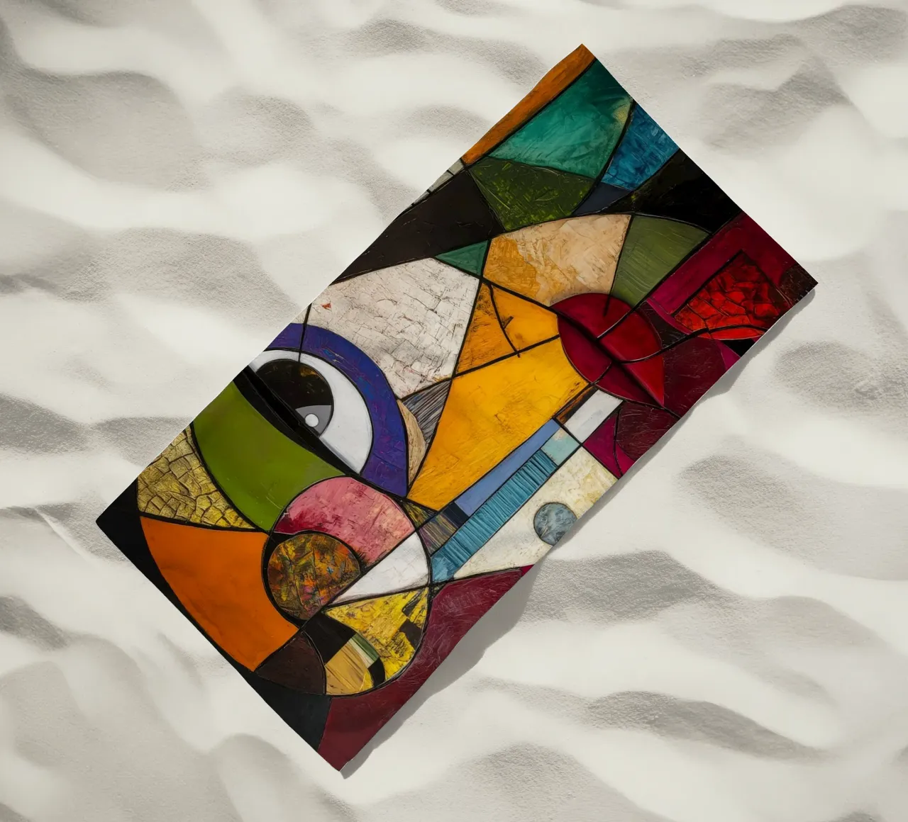 Fragmented telo mare da Art Unleashed