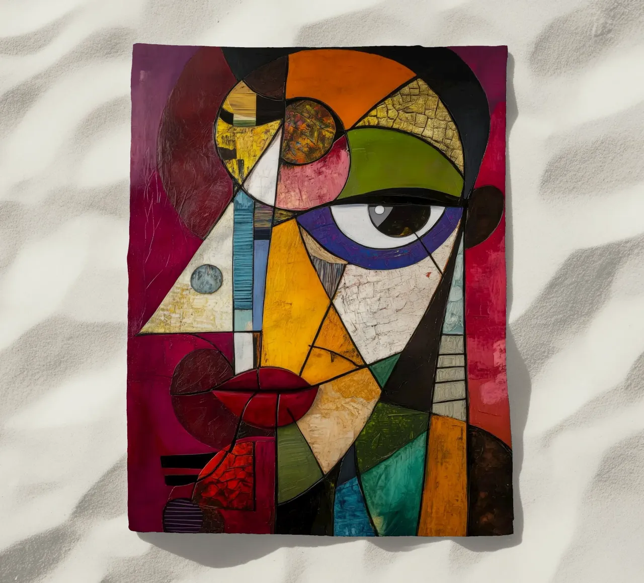 Fragmented telo mare da Art Unleashed