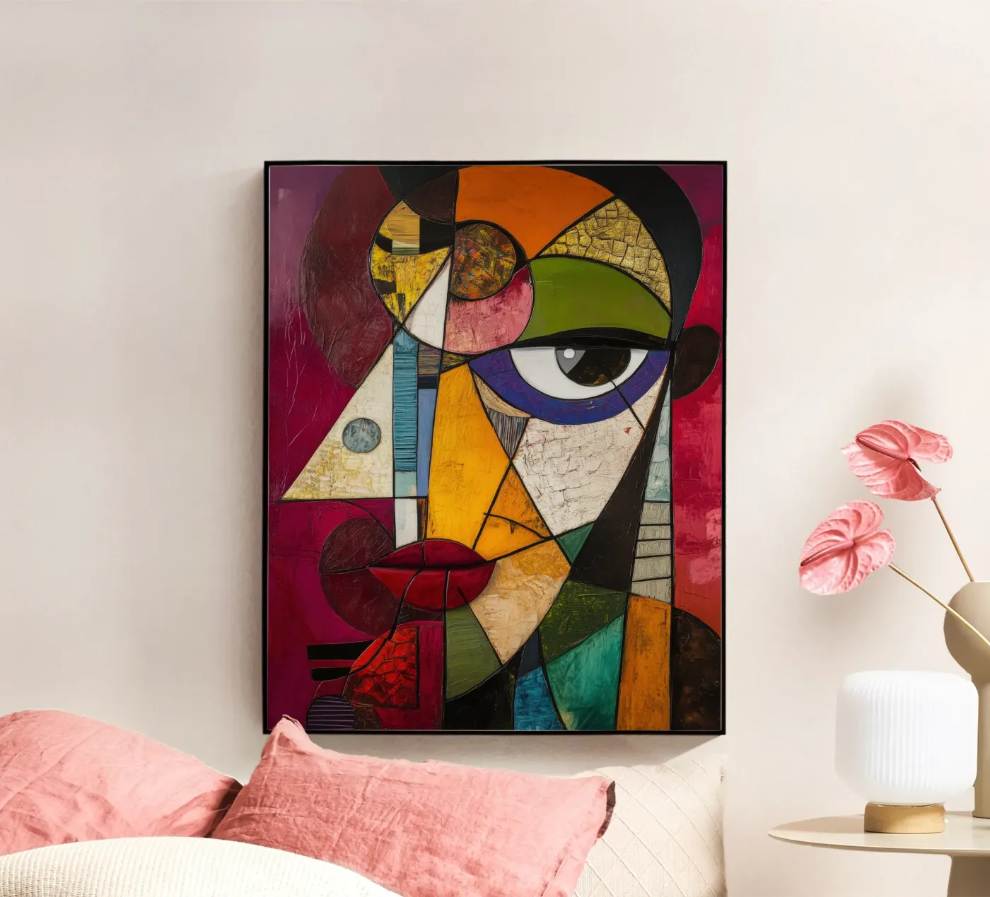 Fragmented acryl van Art Unleashed