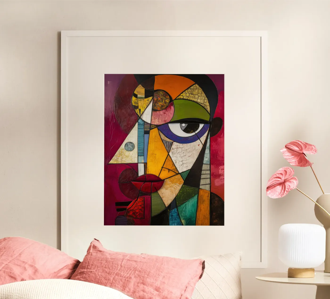 Fragmented Poster von Art Unleashed