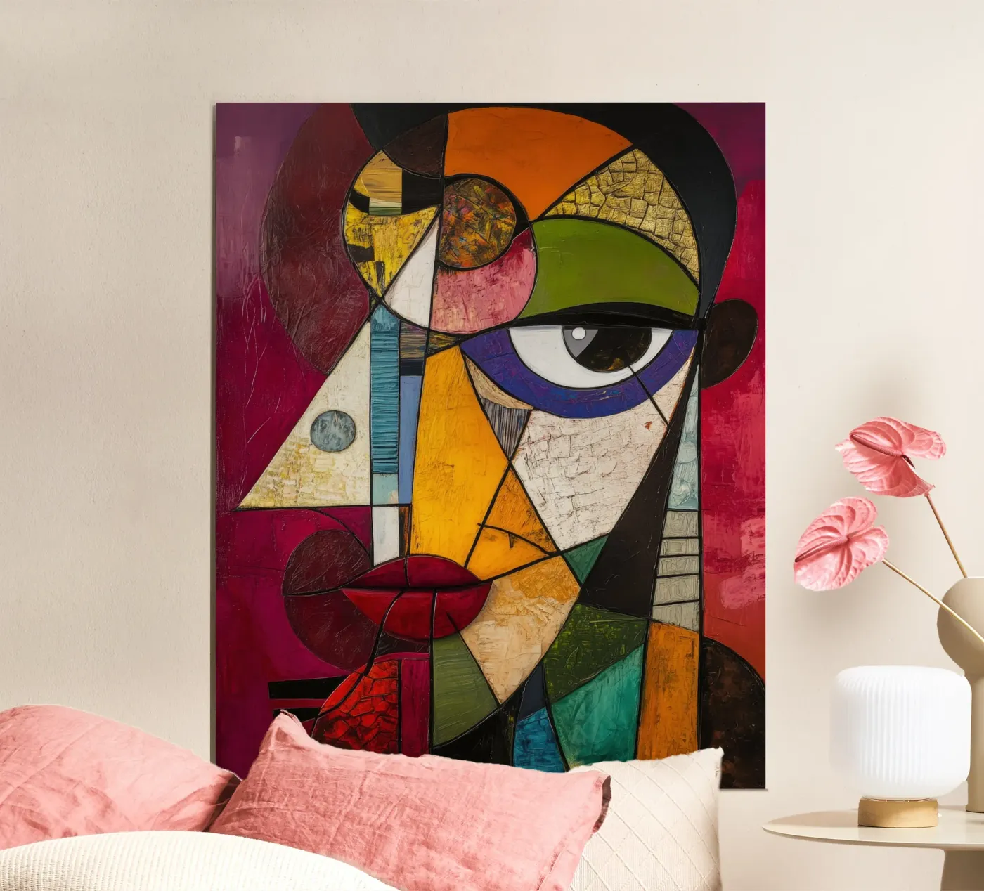 Fragmented Poster von Art Unleashed