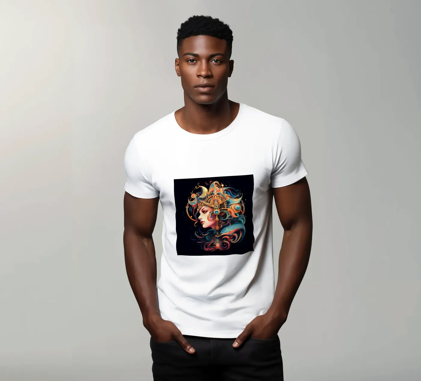 Celestial t-shirt da Art Unleashed