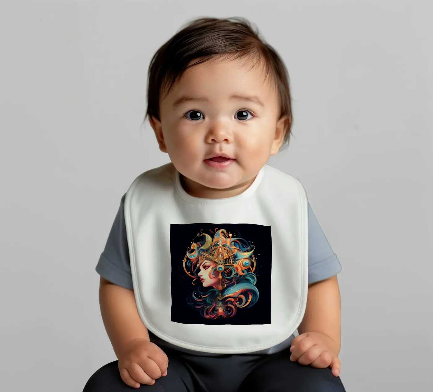 Celestial bavoir de Art Unleashed