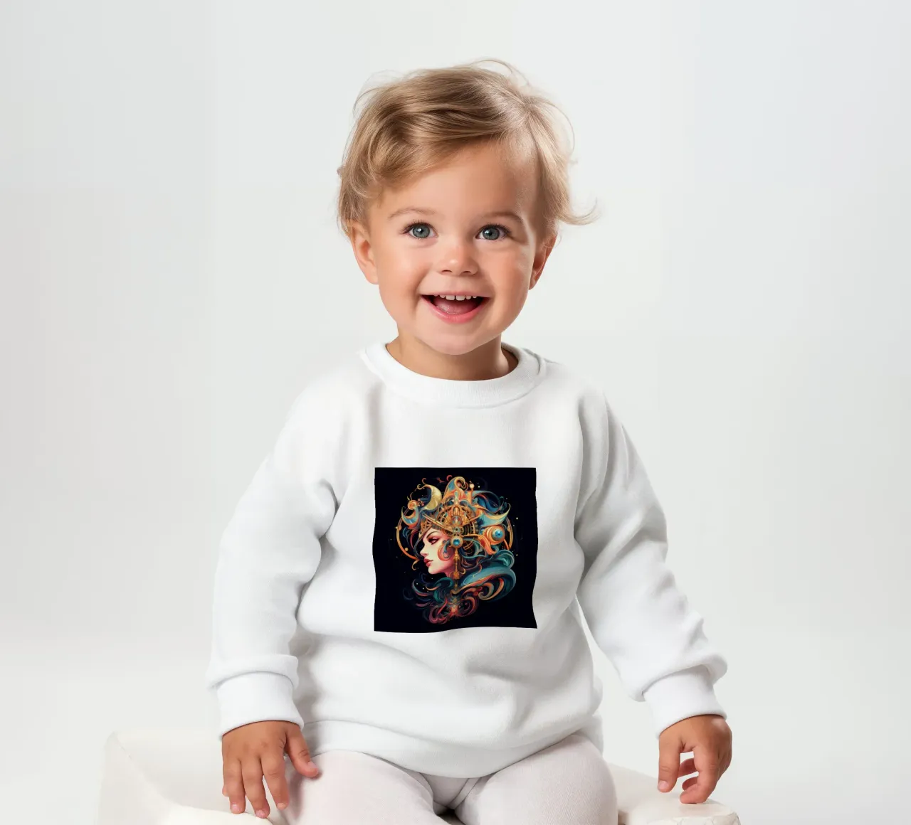 Celestial felpa neonato da Art Unleashed