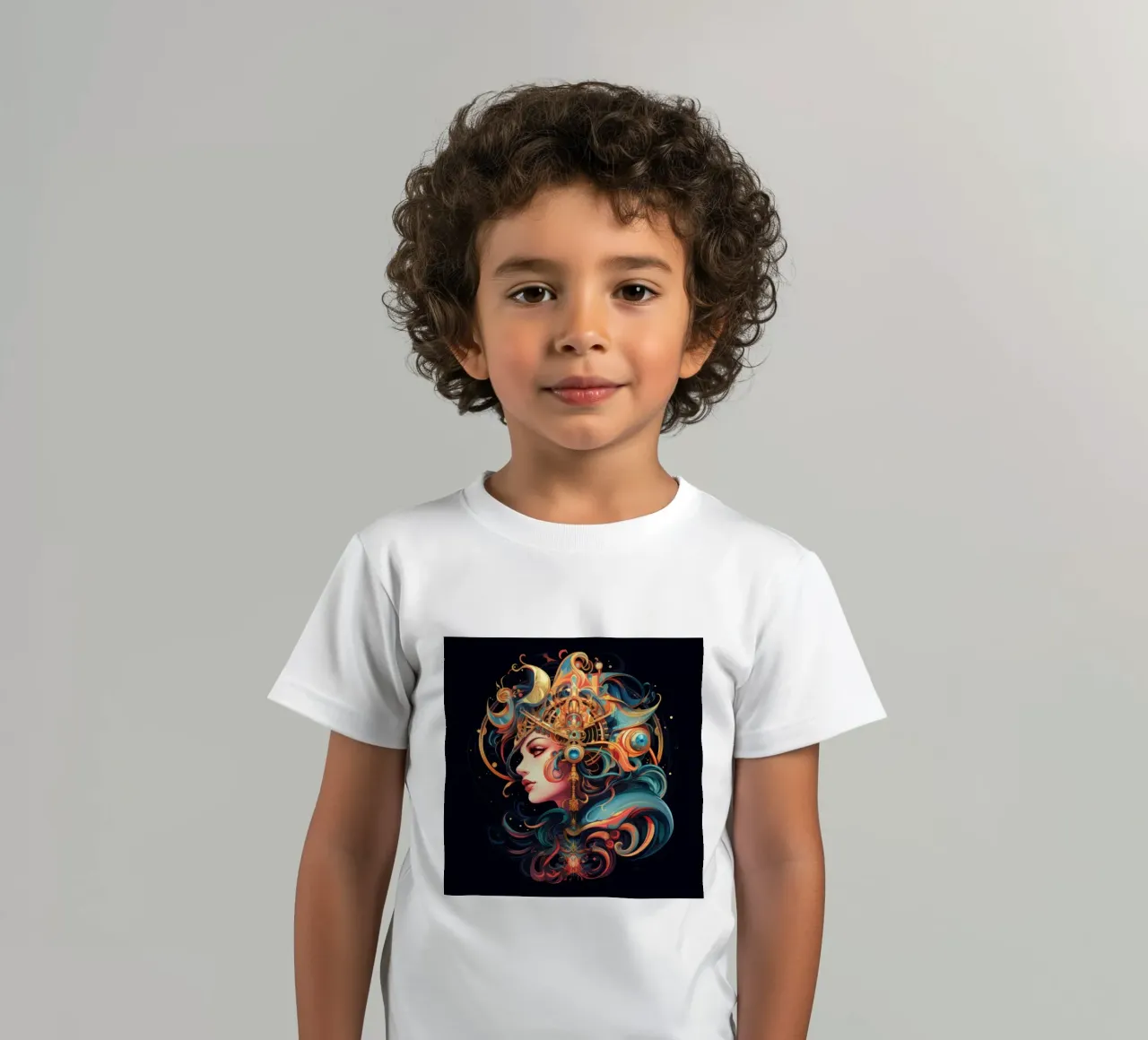 Celestial t-shirt bambini da Art Unleashed