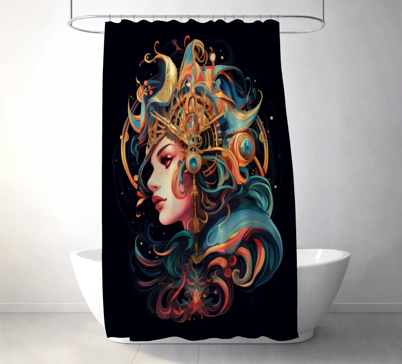 Celestial Duschvorhang von Art Unleashed