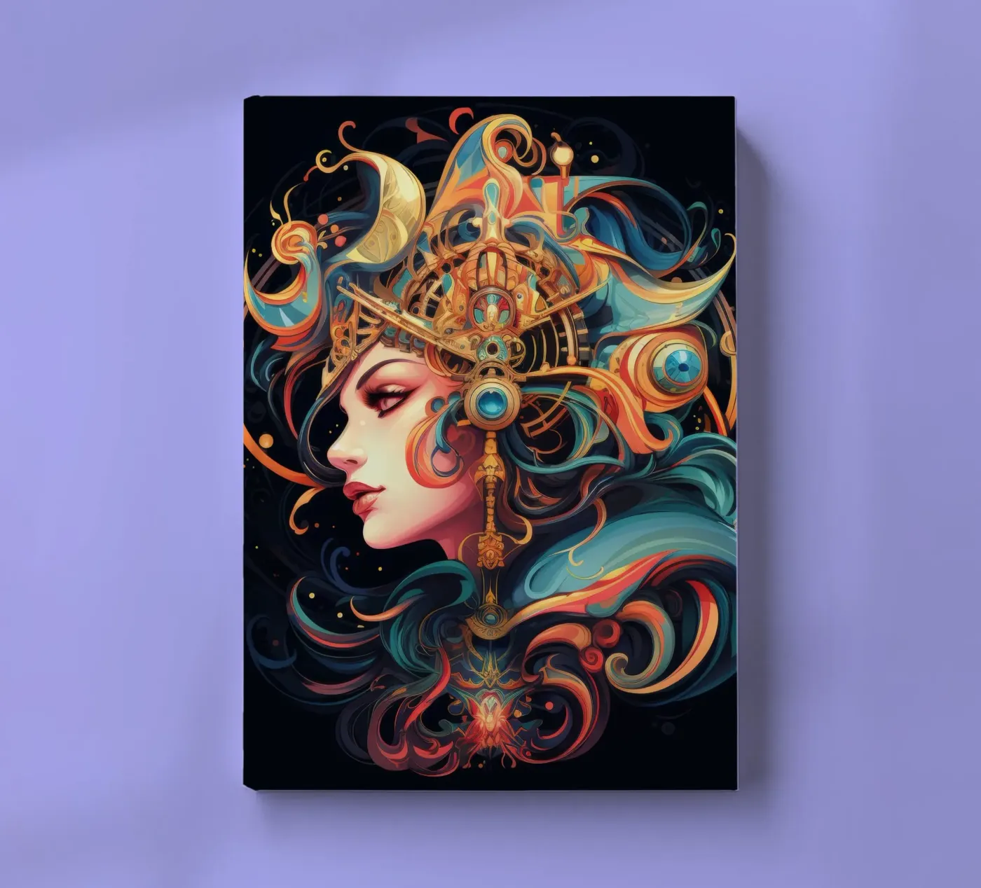 Celestial notebook by Art Unleashed