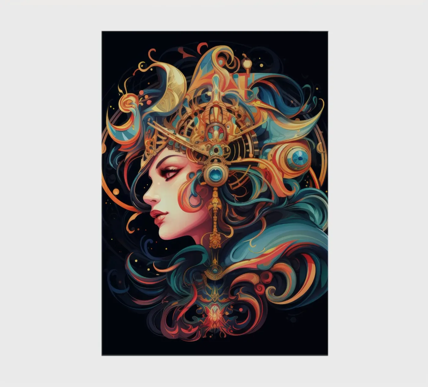 Celestial notebook by Art Unleashed
