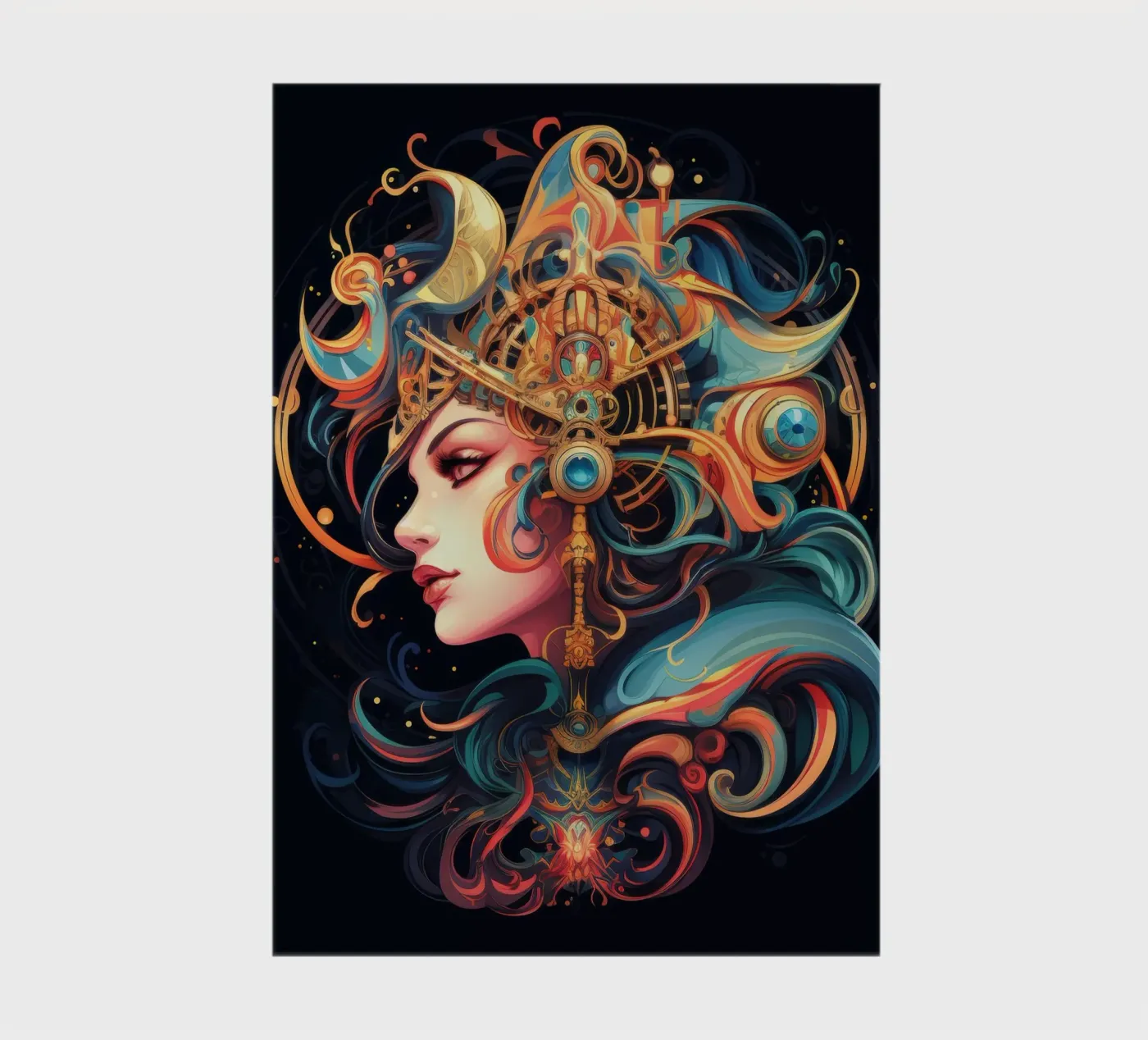 Celestial notebook by Art Unleashed