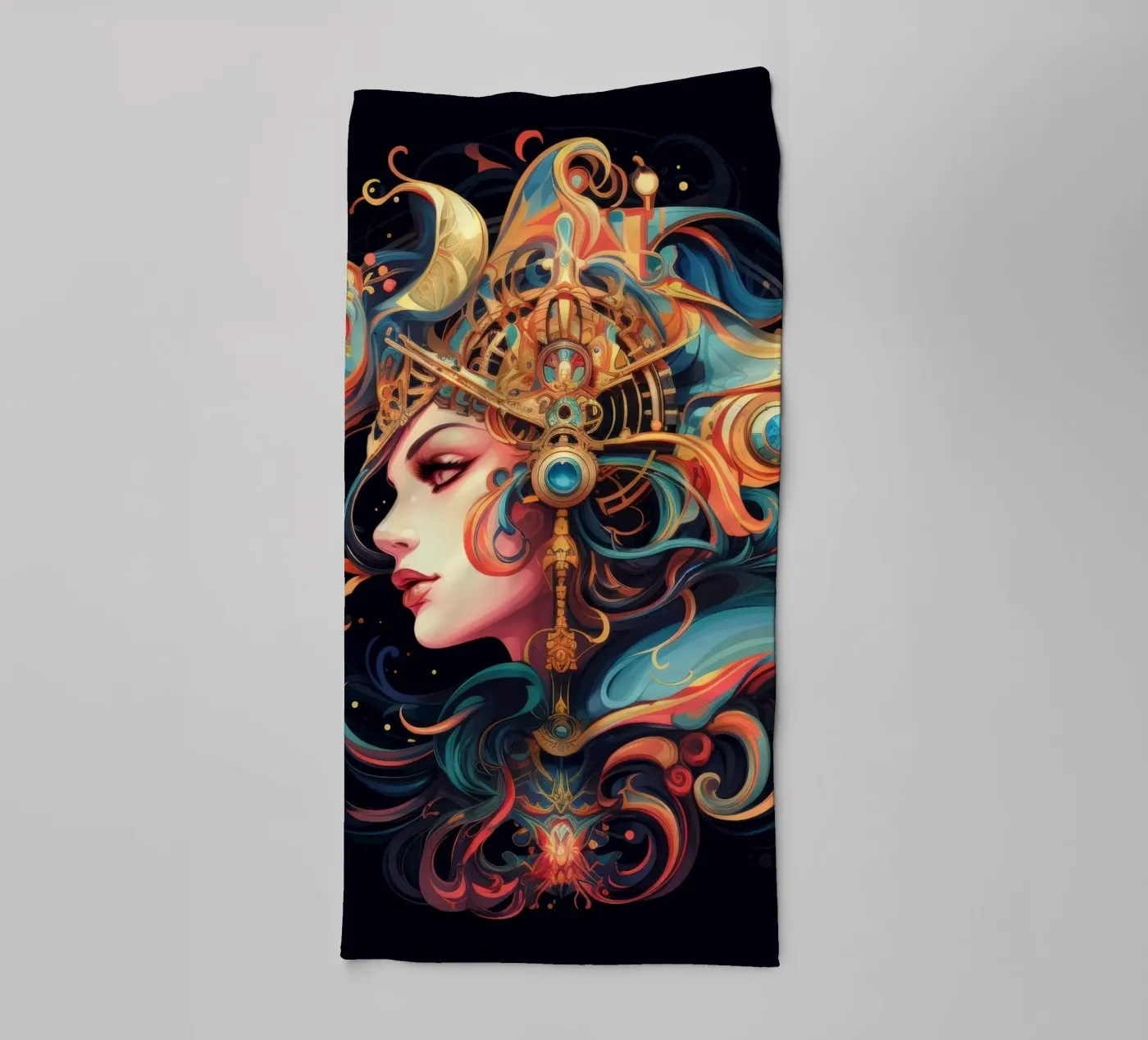 Celestial towel by Art Unleashed