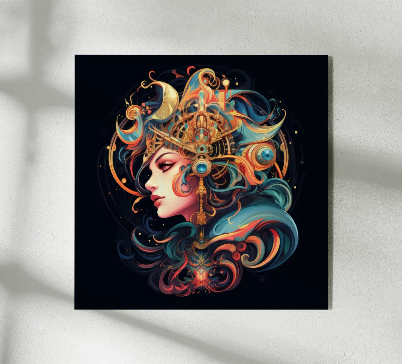 Celestial plexiglas de Art Unleashed